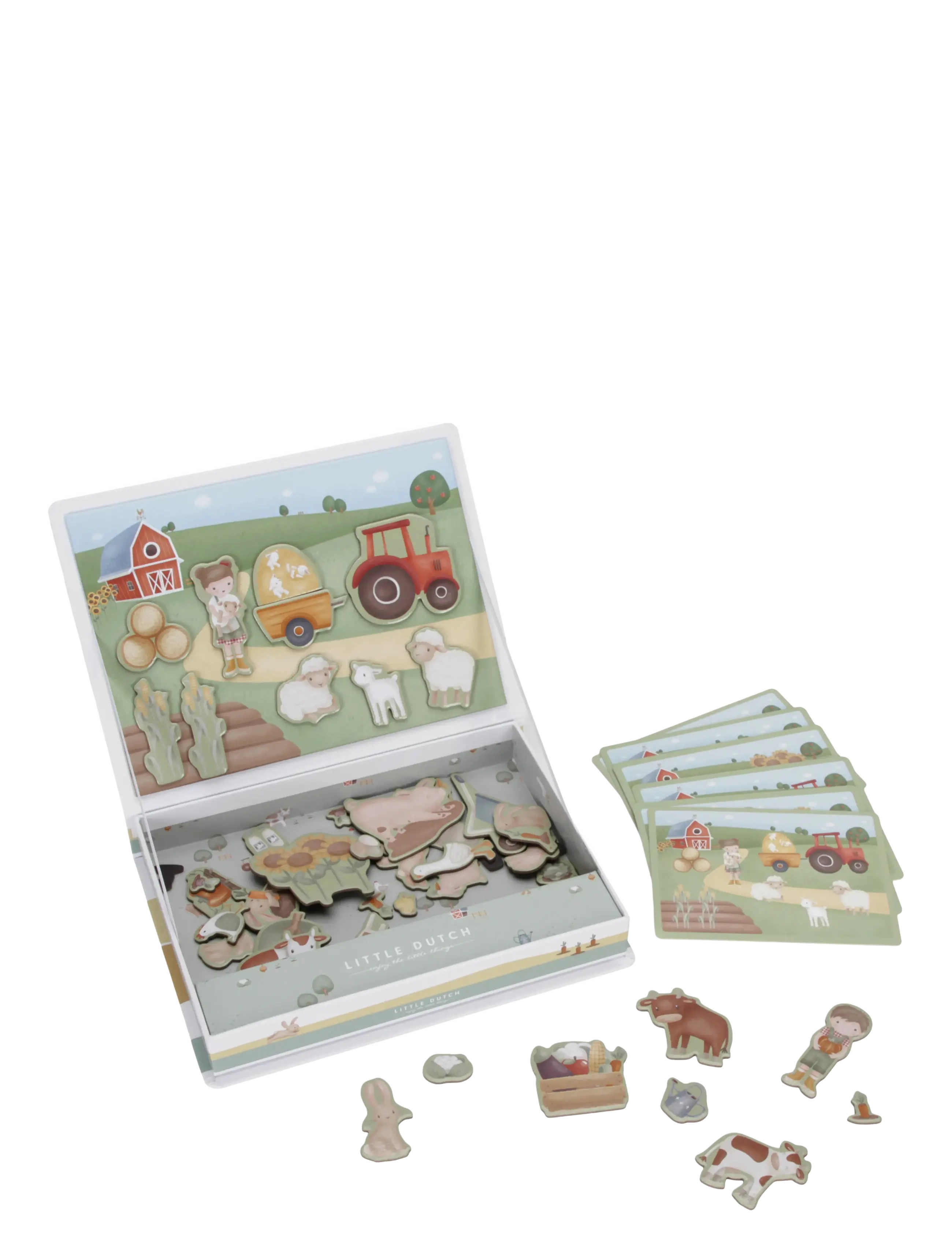 Little Dutch Little Dutch - Magnetisk Legebræt  - Little Farm - App deal - MULTI / multi