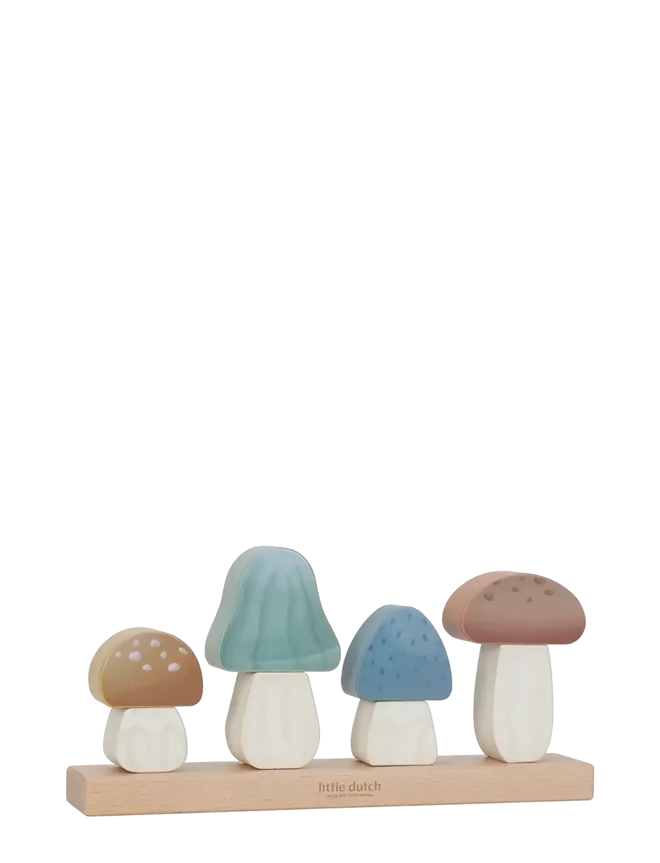 Little Dutch Little Dutch Stacking Puzzle Mushrooms - Forest Friends FSC - App deal - MULTI / multi