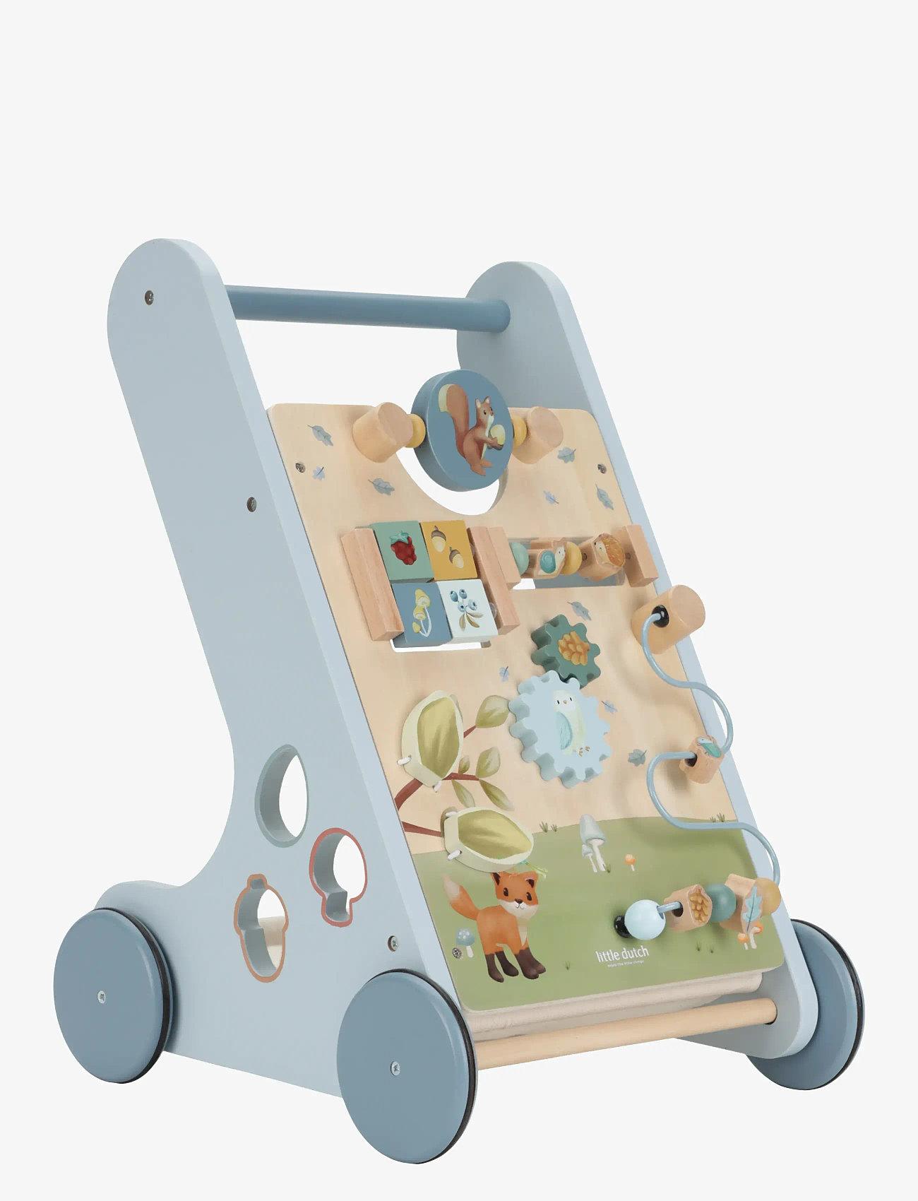 Little Dutch - Little Dutch Multi-activity Baby Walker Forest Friends FSC - gåstolar - blue - 1