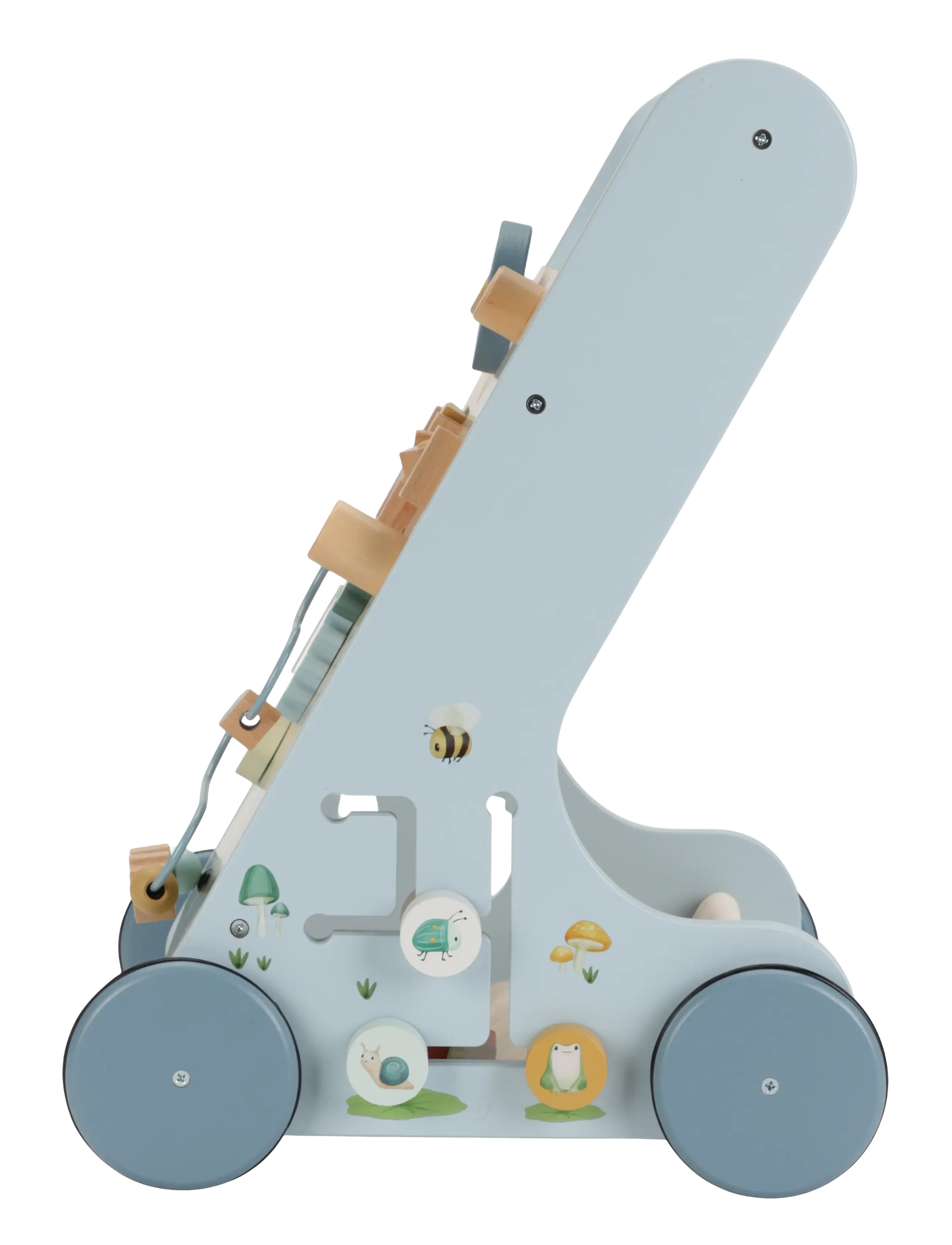 Little Dutch - Little Dutch Multi-activity Baby Walker Forest Friends FSC - gåstole - blue - 2