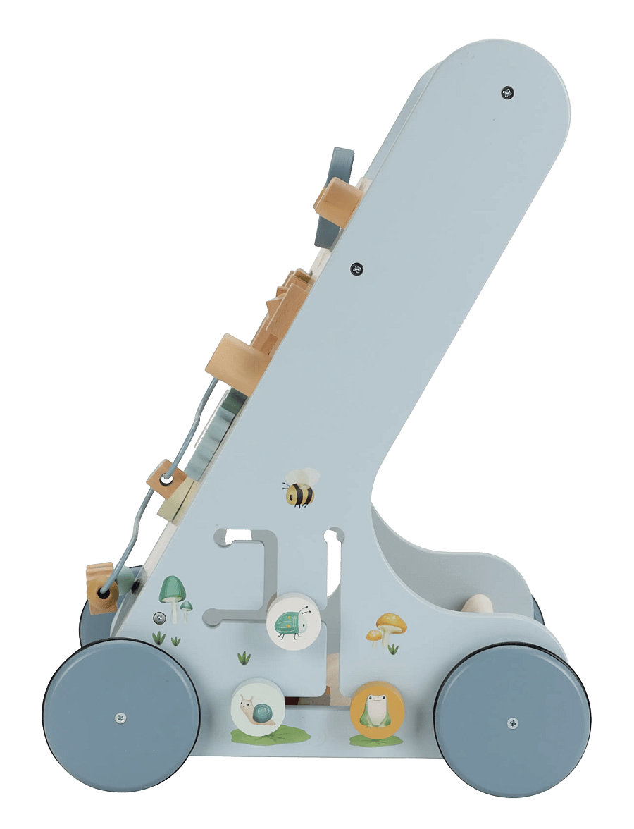 Little Dutch - Little Dutch Multi-activity Baby Walker Forest Friends FSC - gåstole - blue - 2
