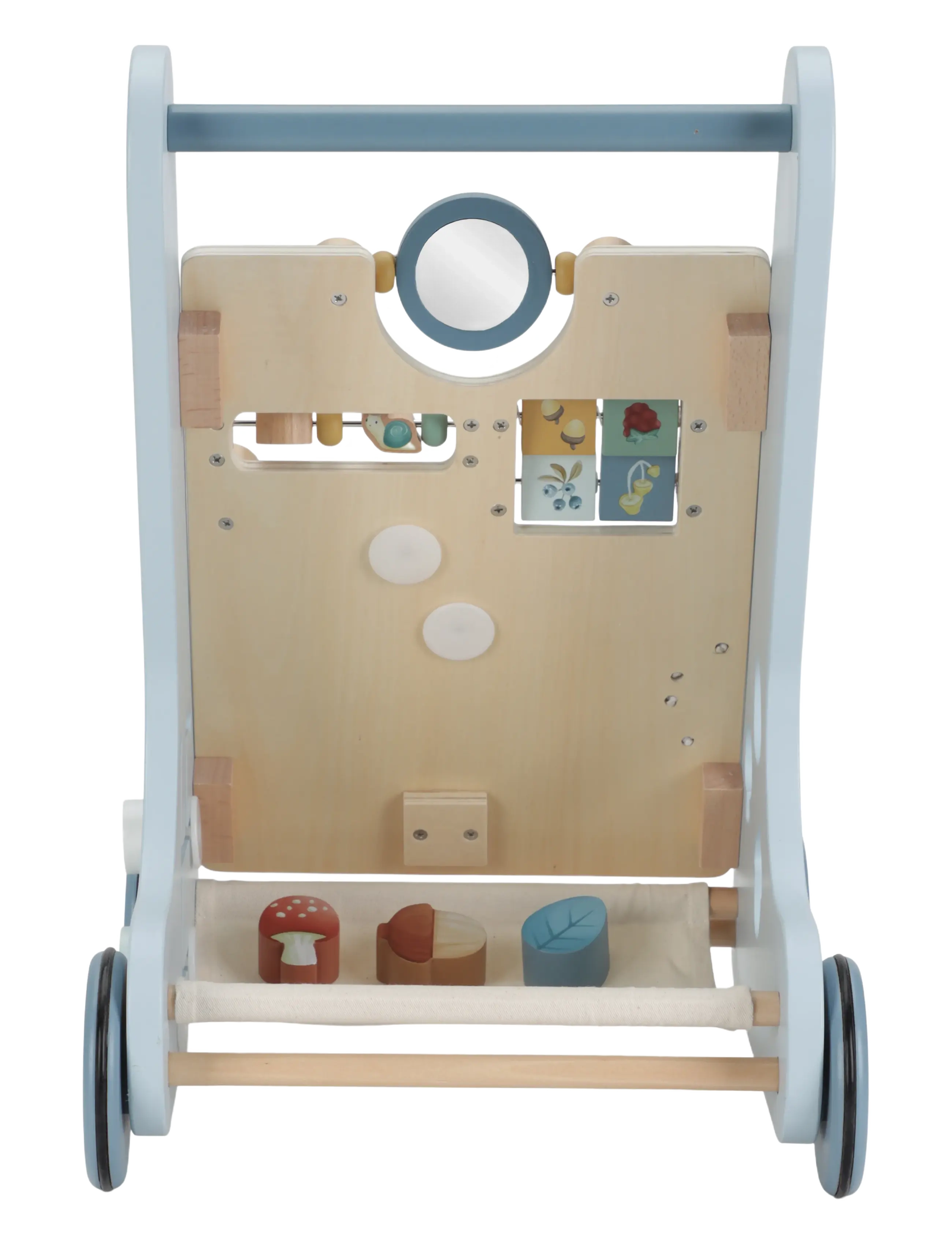 Little Dutch - Little Dutch Multi-activity Baby Walker Forest Friends FSC - gåstole - blue - 4