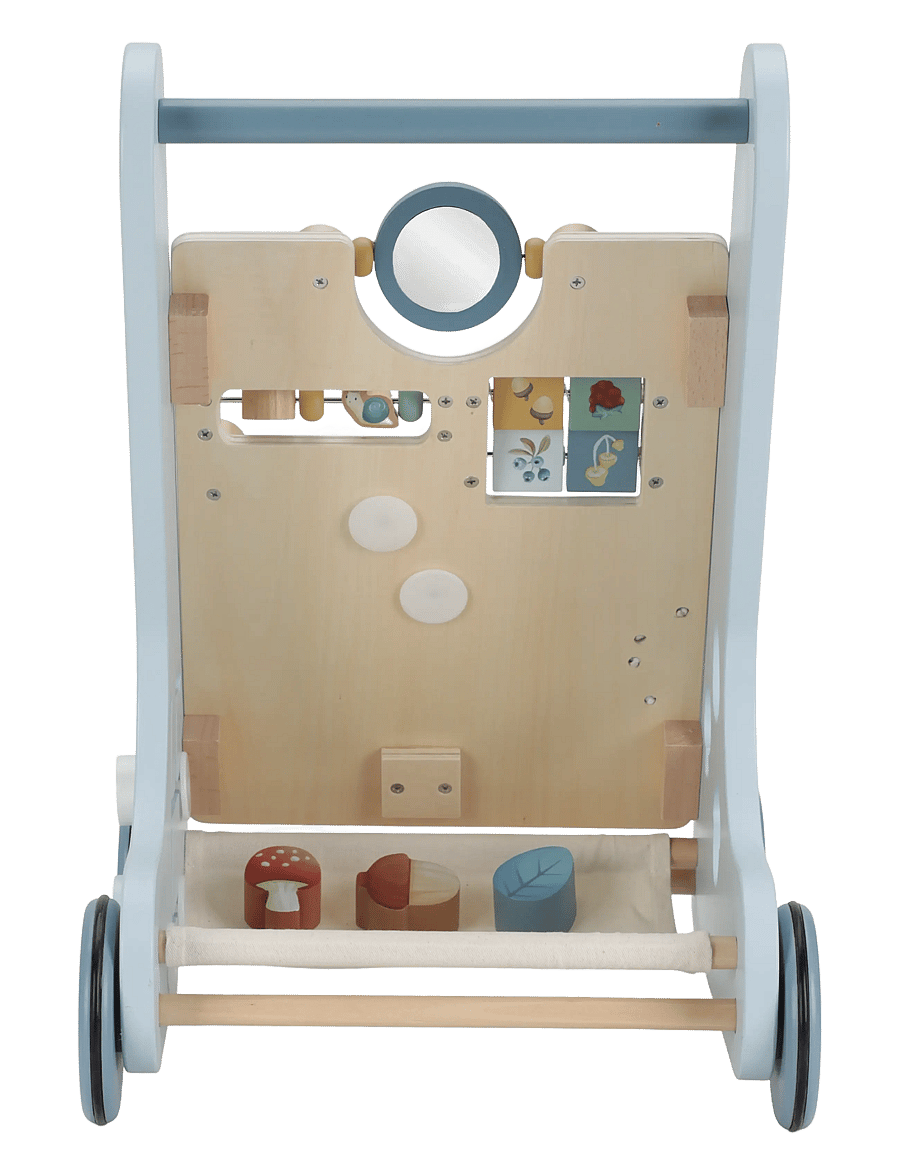 Little Dutch - Little Dutch Multi-activity Baby Walker Forest Friends FSC - gåstole - blue - 4