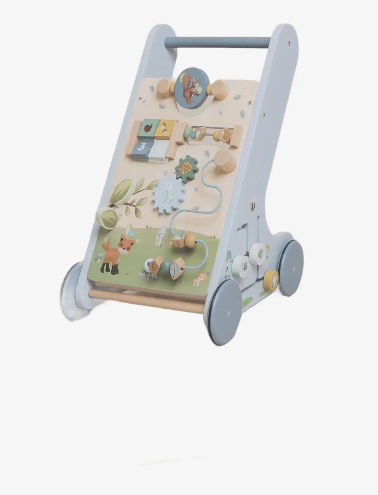 Little Dutch - Little Dutch Multi-activity Baby Walker Forest Friends FSC - gåstolar - blue - 5