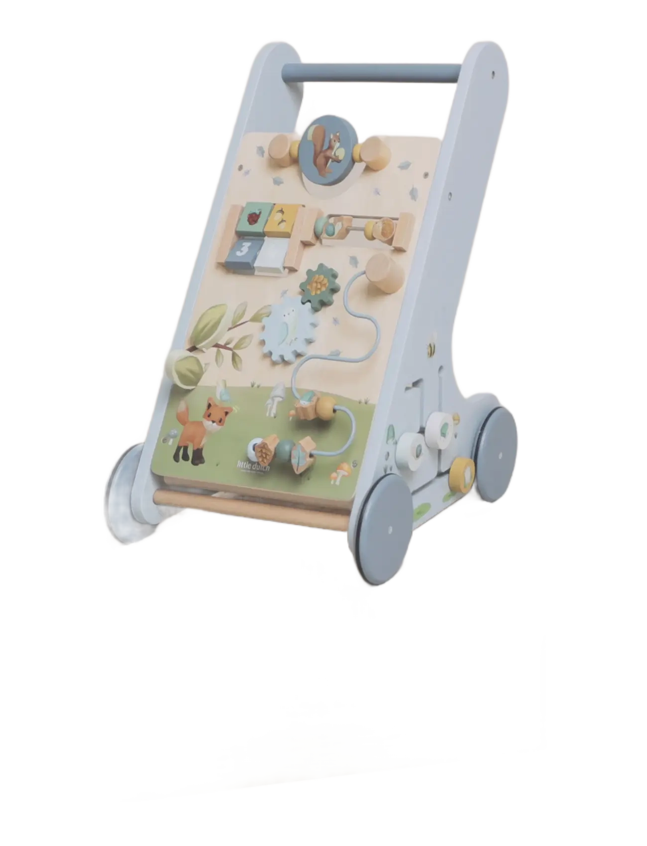 Little Dutch - Little Dutch Multi-activity Baby Walker Forest Friends FSC - gåstole - blue - 5