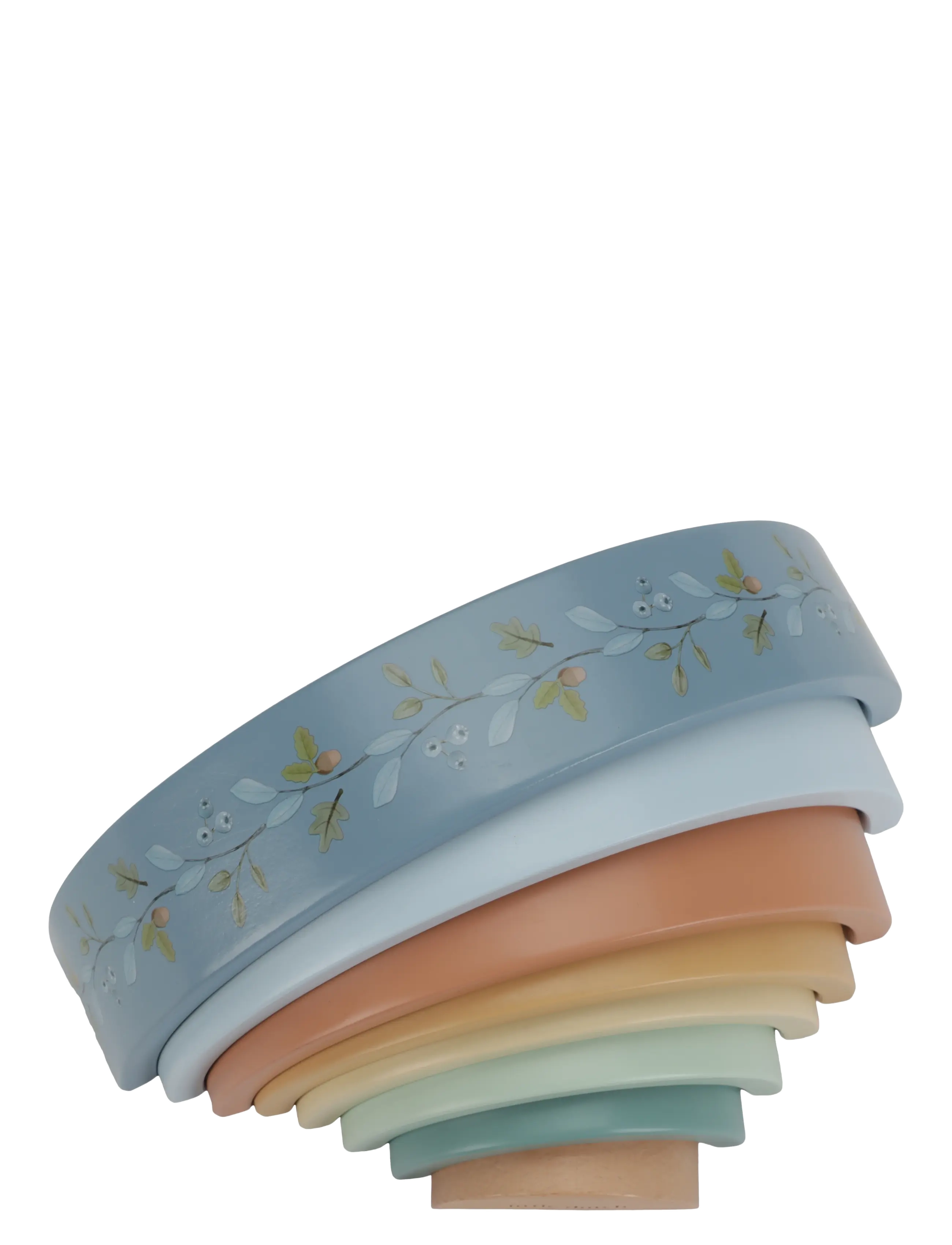 Little Dutch - Little Dutch Rainbow Stacker Forest Friends FSC - blue - 4