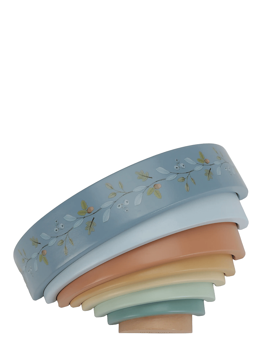 Little Dutch - Little Dutch Rainbow Stacker Forest Friends FSC - blue - 4