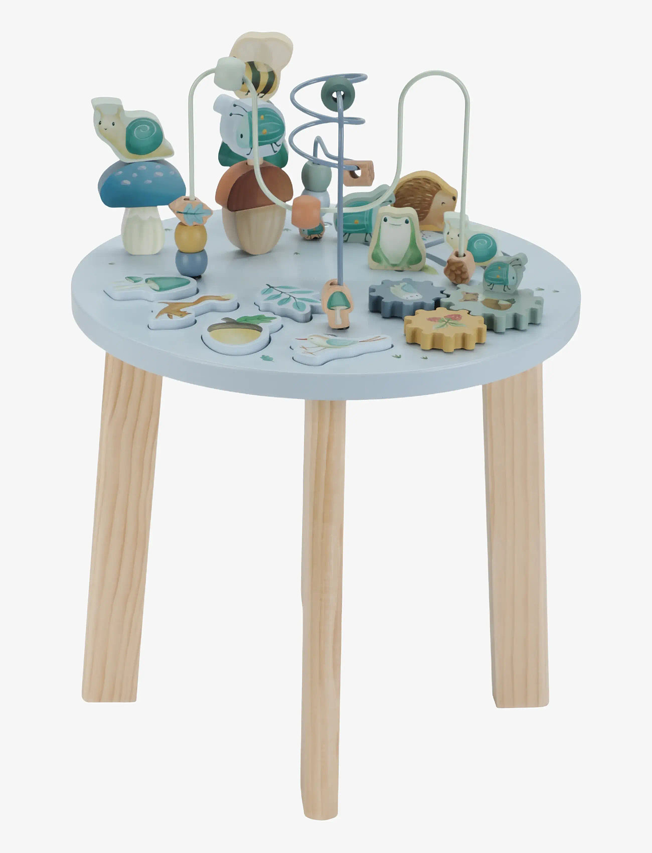 Little Dutch - Little Dutch Activity Table Forest Friends FSC - interaktivt legetøj - blue - 1