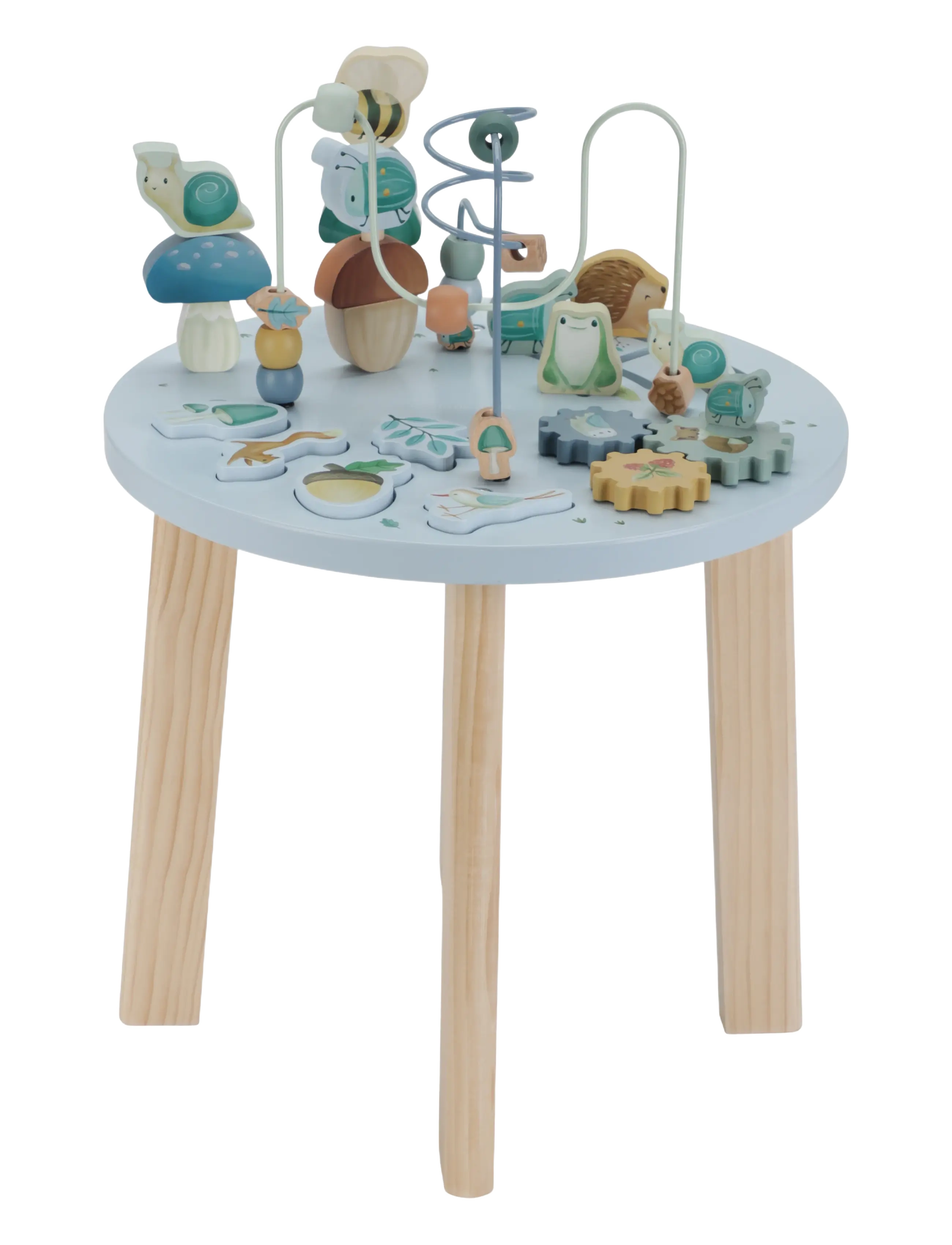 Little Dutch Activity Table Forest Friends FSC - BLUE