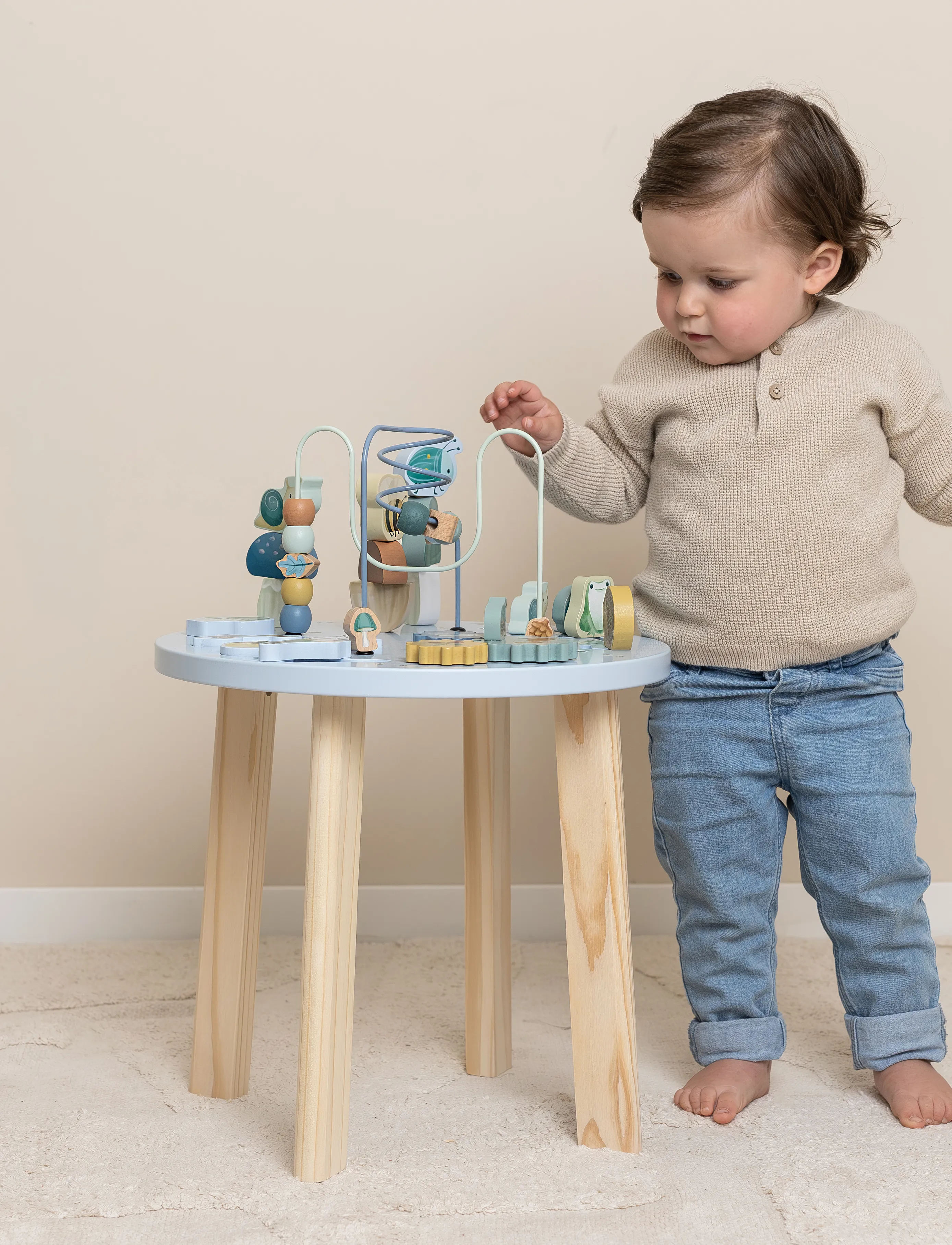 Little Dutch - Little Dutch Activity Table Forest Friends FSC - interaktiva leksaker - blue - 5