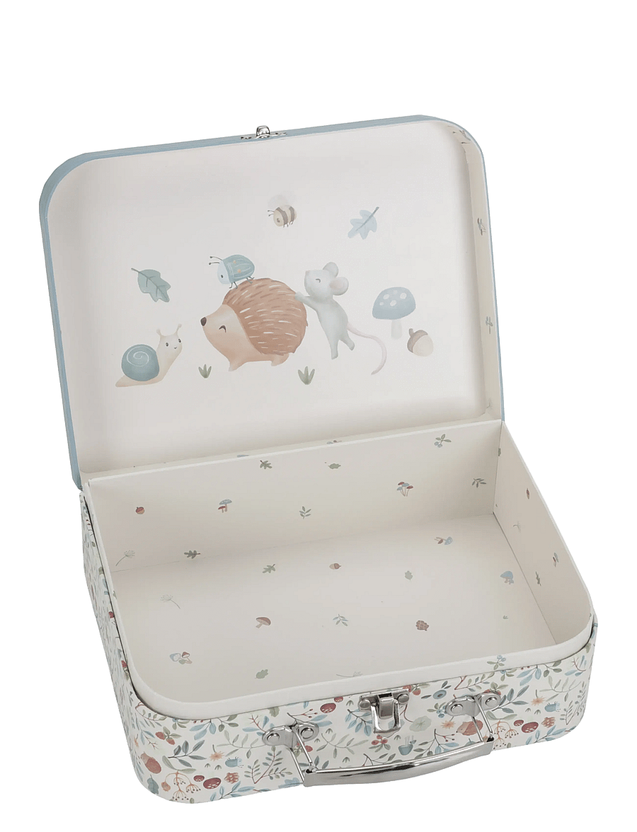 Little Dutch - Little Dutch Suitcase set Forest Friends blue FSC - förvaringslådor - blue - 4