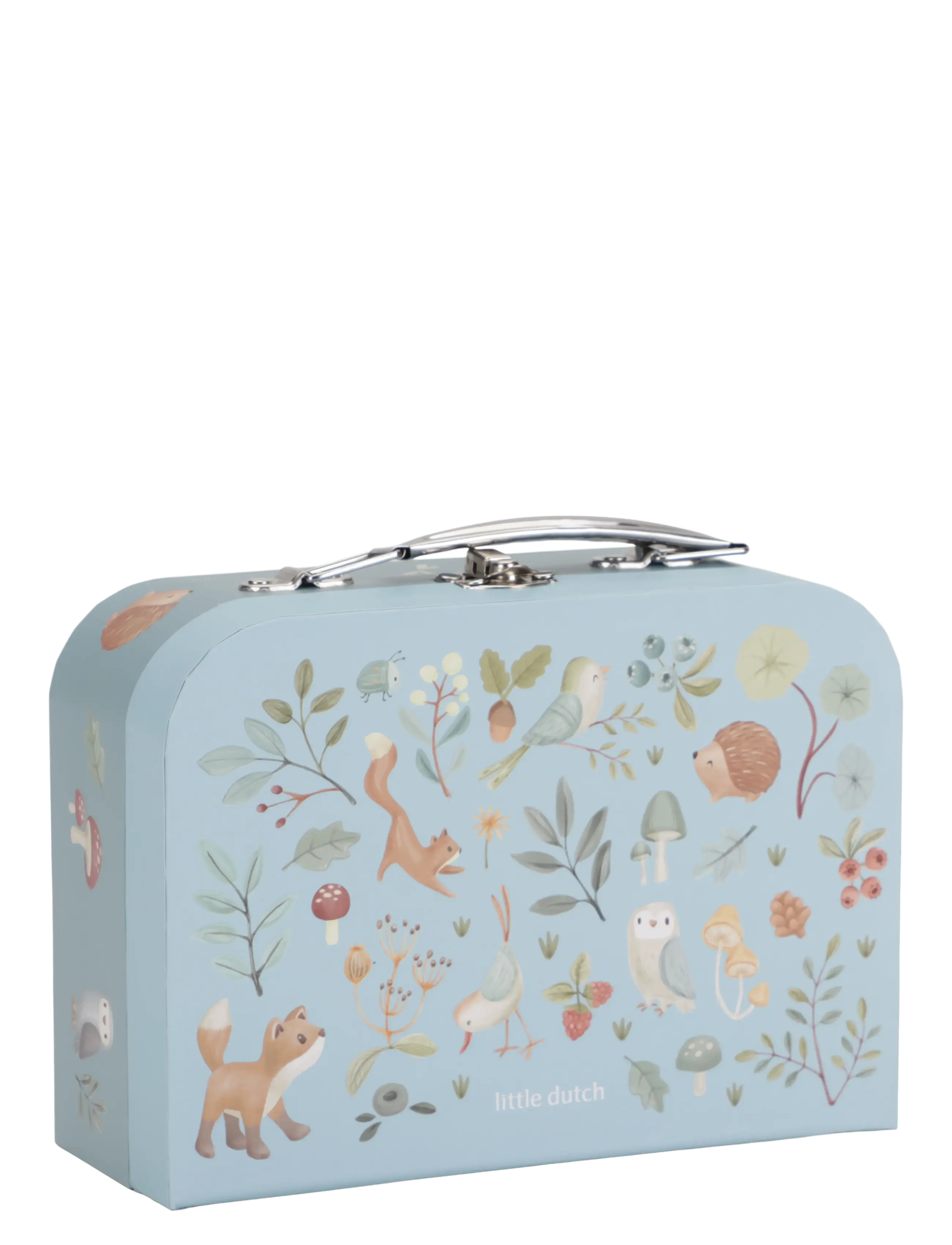 Little Dutch - Little Dutch Suitcase set Forest Friends blue FSC - opbevaringskasser - blue - 5