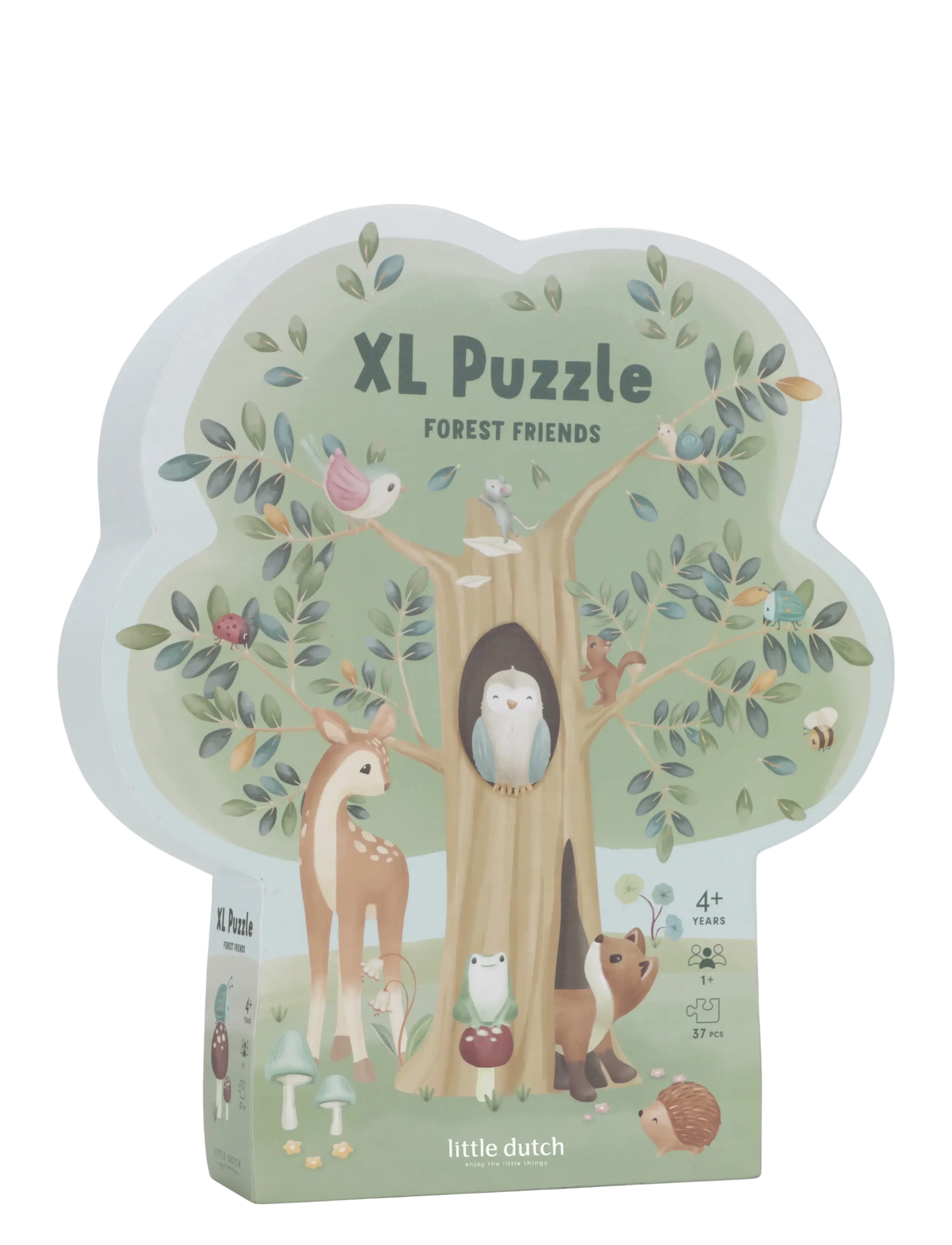 Little Dutch - Little Dutch Floor puzzle Forest Friends FSC - klassiske puslespil - multi - 2