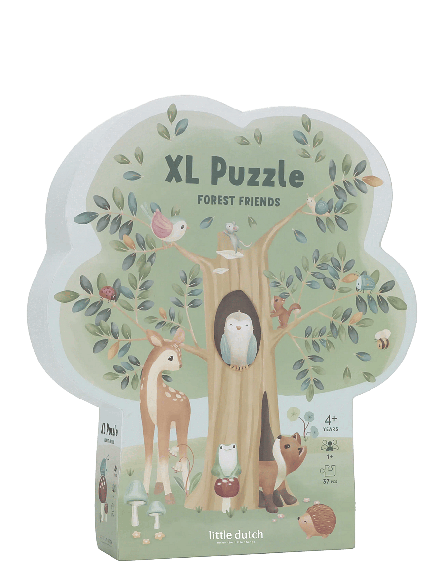 Little Dutch - Little Dutch Floor puzzle Forest Friends FSC - klassiske puslespill - multi - 2