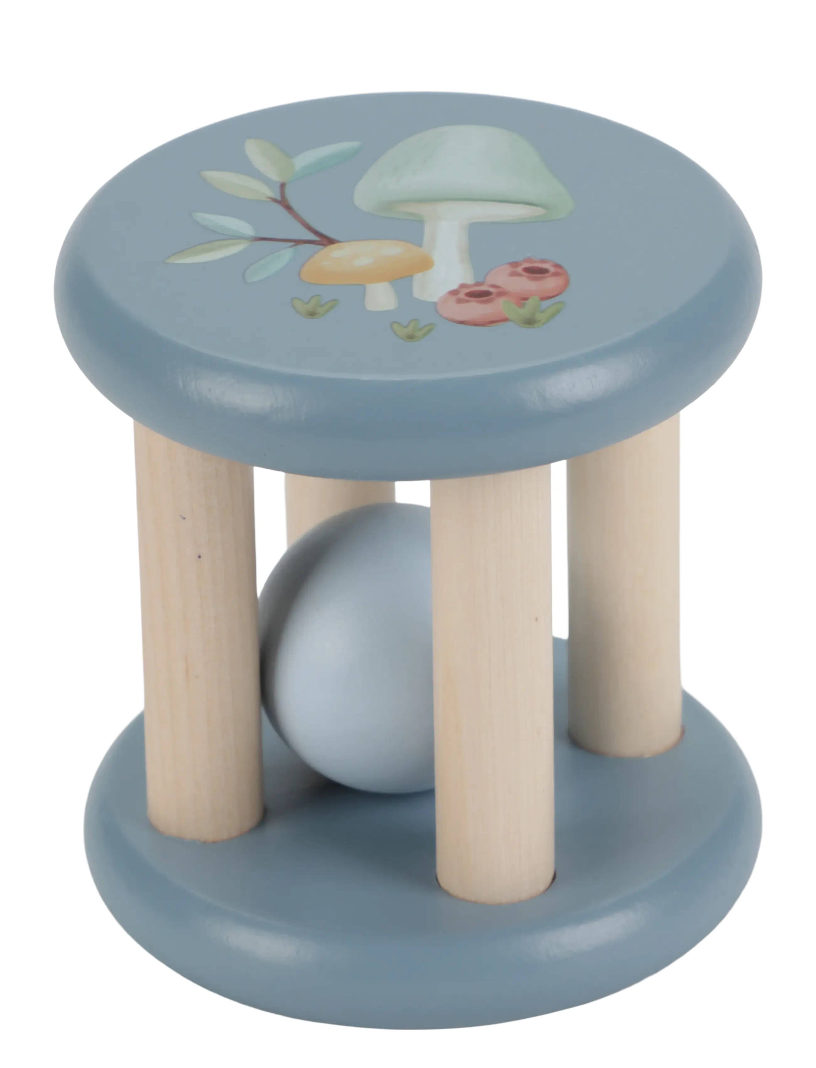 Little Dutch - Little Dutch Roller rattle Forest Friends FSC - rangler - blue - 1