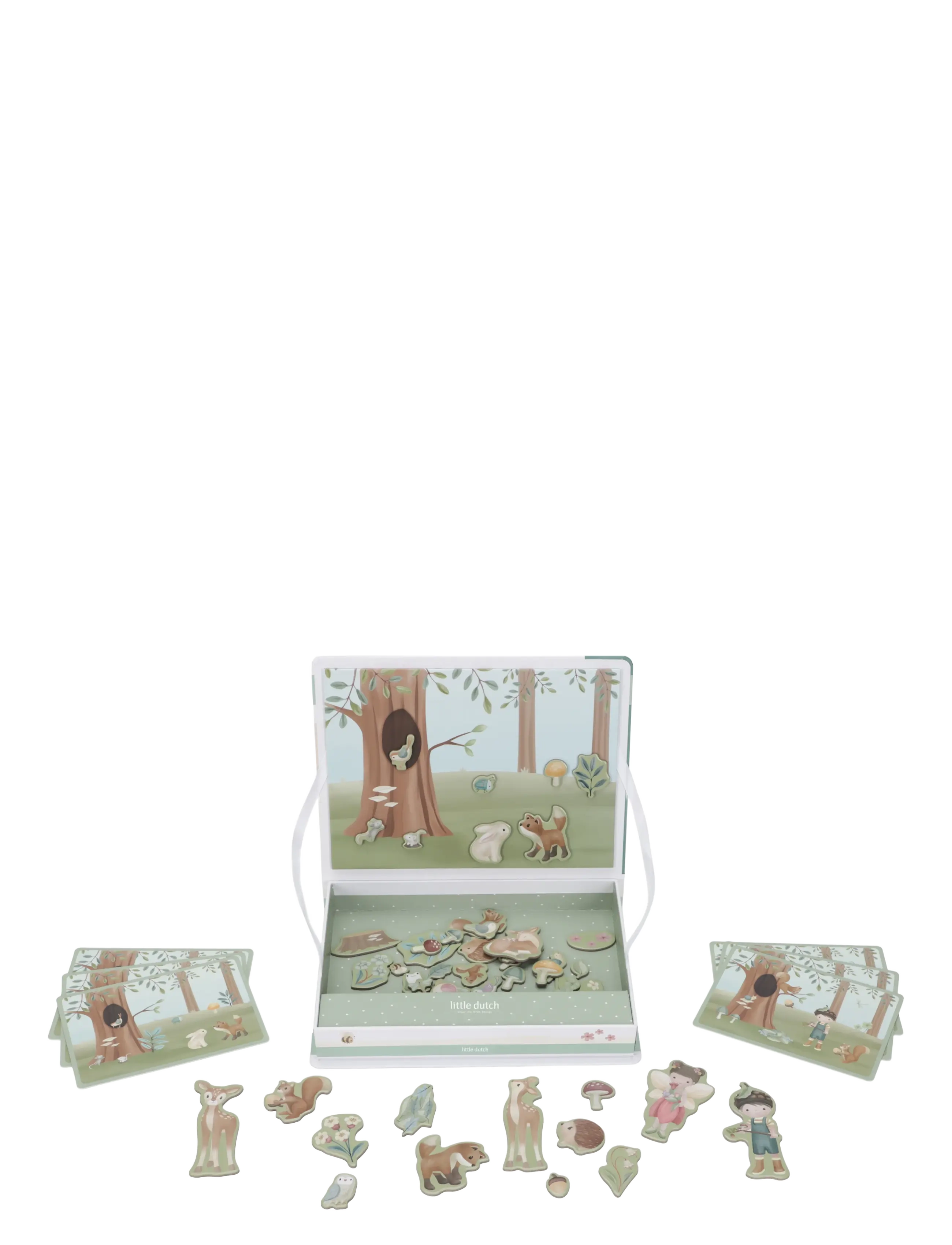 Little Dutch Little Dutch Magnetic Playboard Little Farm Fsc, One Size, Multi/patterned, Puslespil > Pædagogiske Puslespil, Børn