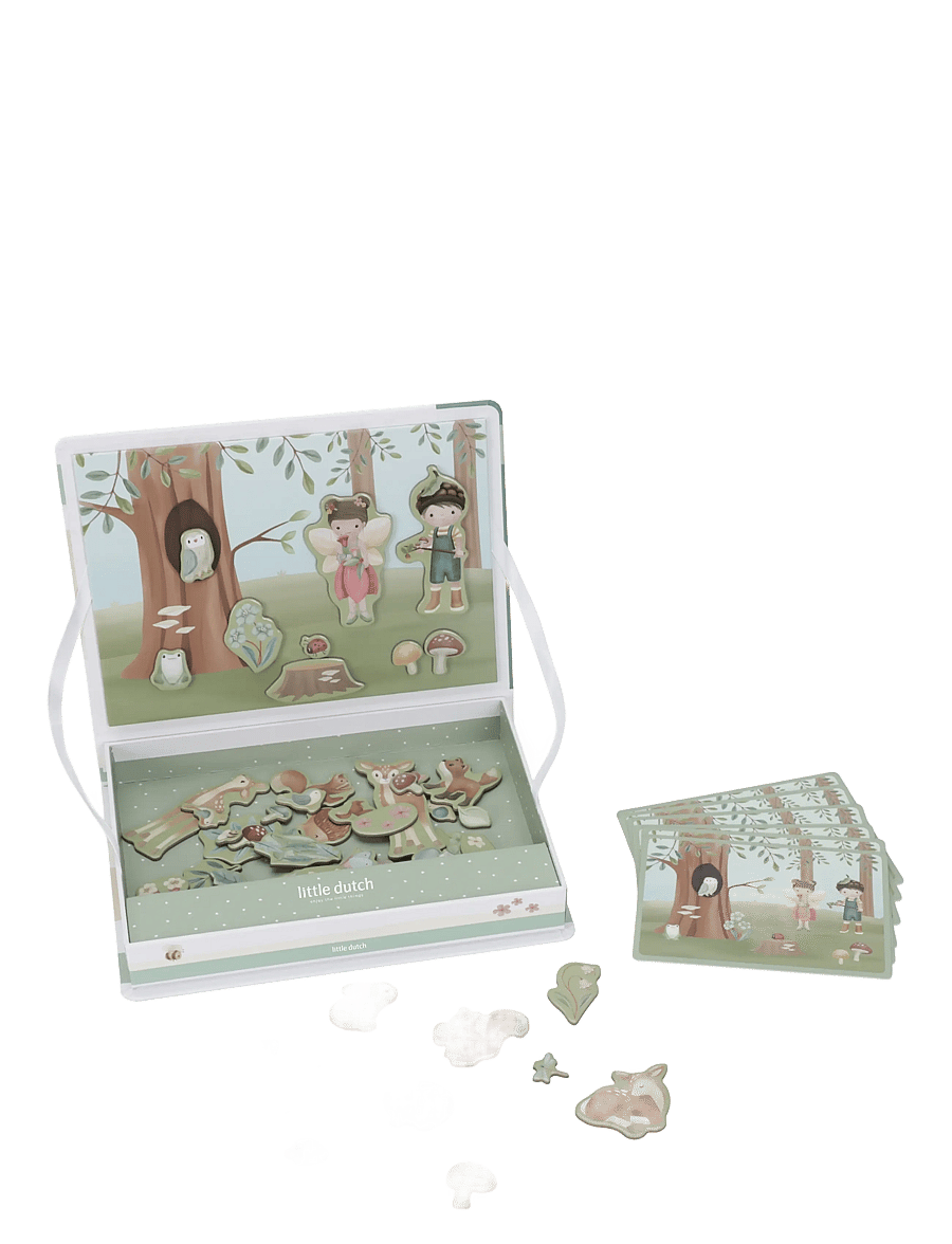 Little Dutch - Little Dutch Magnetic Playboard Little Farm FSC - pedagogiska pussel - multi - 1