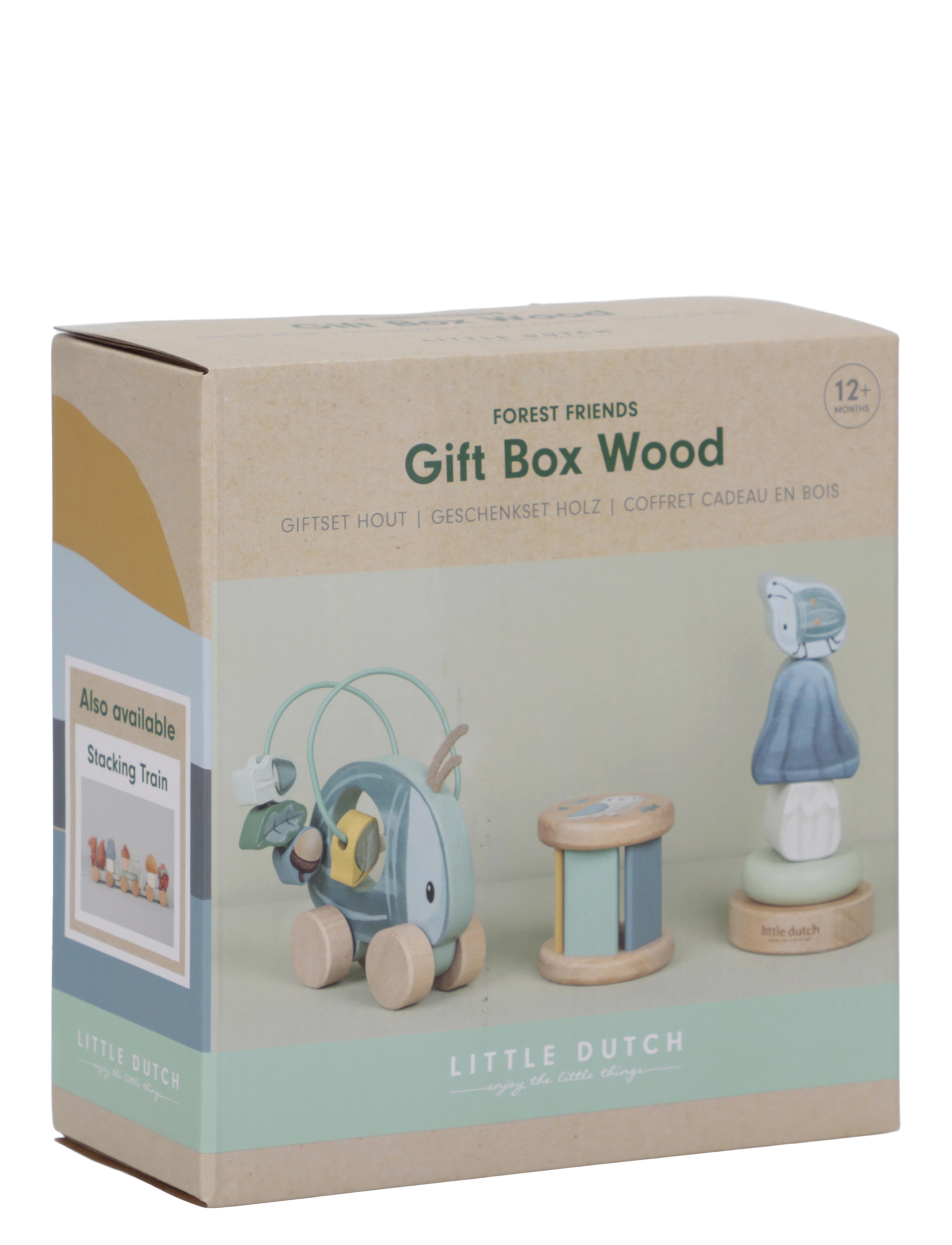 Little Dutch - Little Dutch Gift box wood Forest Friends FSC - shop efter alder - multi - 5