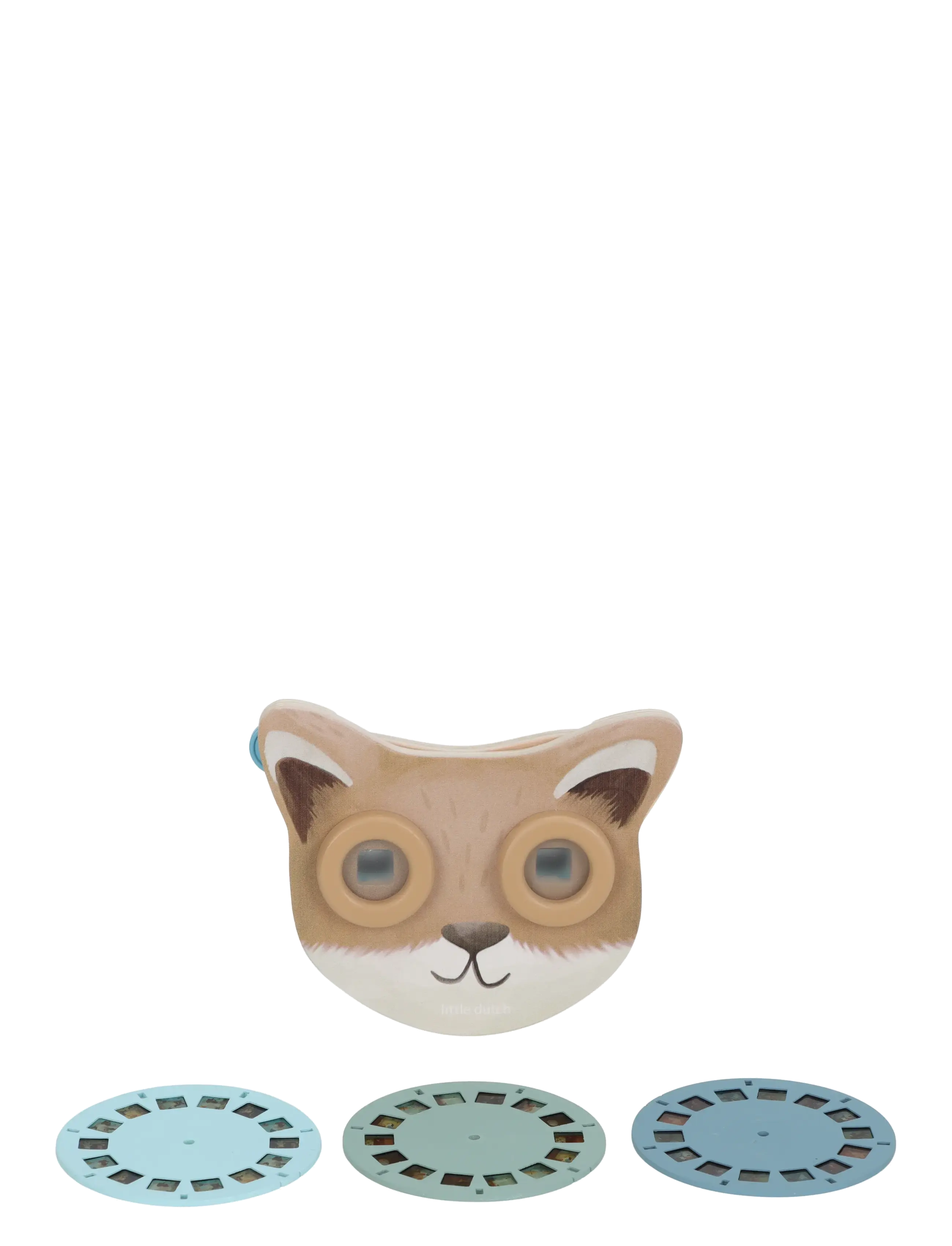 Little Dutch Story viewer - Forest Friends - Leksaker - BROWN, WHITE, BLUE / brown
