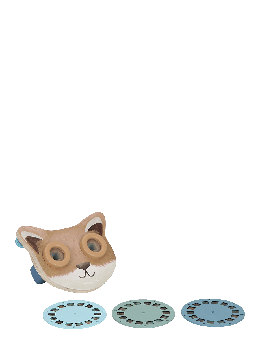 Little Dutch - Story viewer - Forest Friends - interaktiva leksaker - brown, white, blue - 2