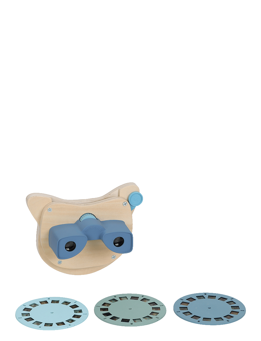 Little Dutch - Story viewer - Forest Friends - interaktiva leksaker - brown, white, blue - 3