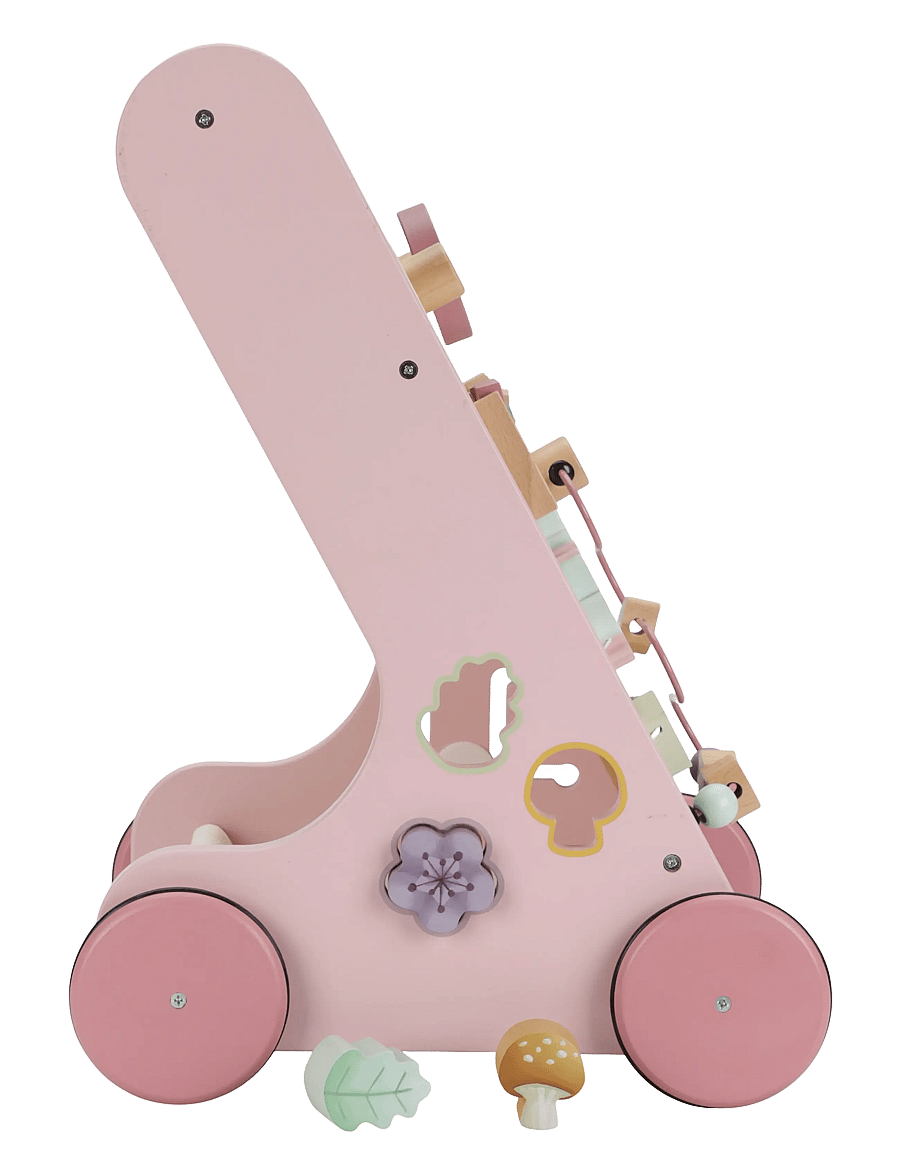 Little Dutch - Little Dutch Multi-activity Baby Walker Fairy Garden FSC - interaktivt legetøj - pink - 1