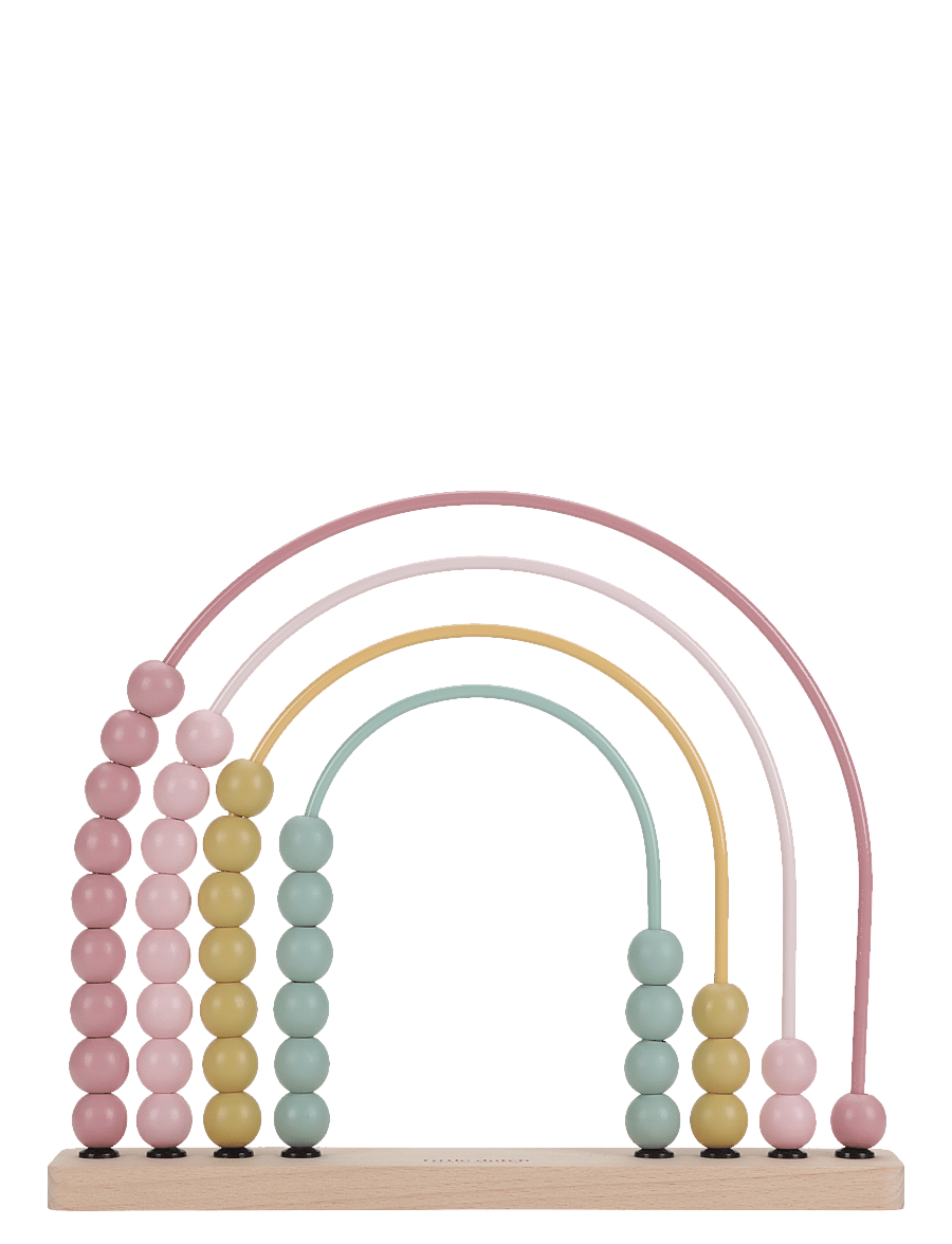 Little Dutch - Little Dutch Rainbow Abacus Fairy Garden FSC - pink - 0