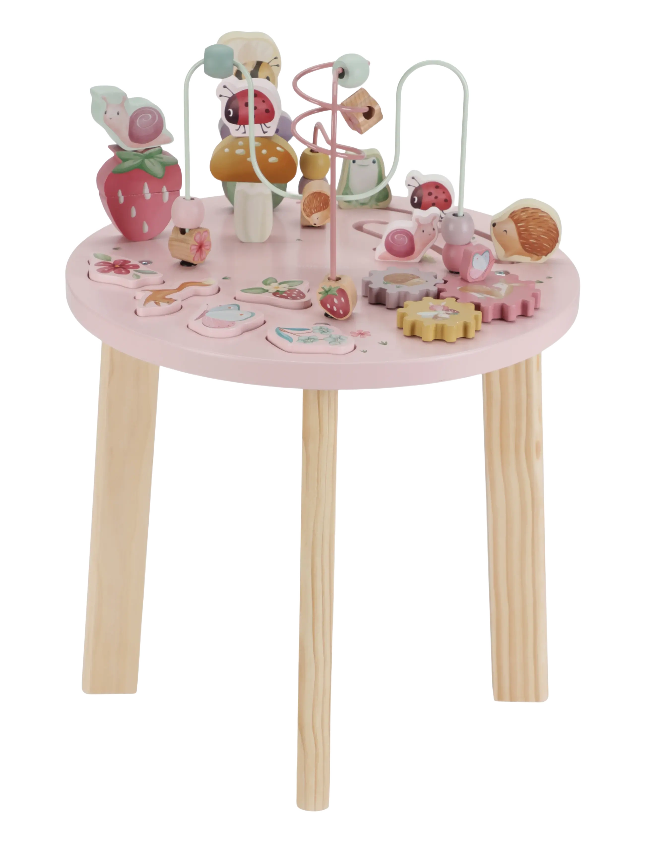 Little Dutch Little Dutch Activity Table Fairy Garden FSC - Kūdikių priemonės - PINK / pink/rose