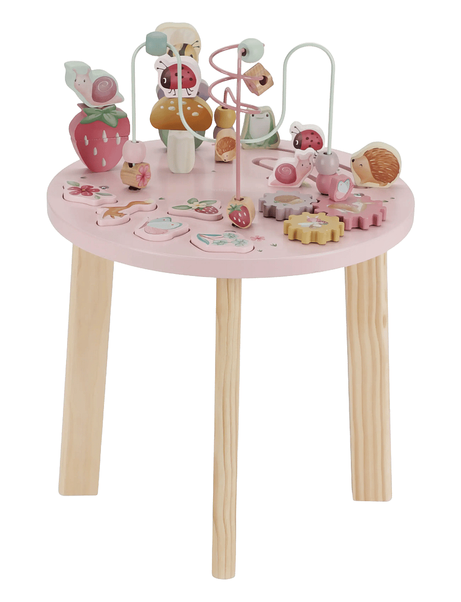 Little Dutch - Little Dutch Activity Table Fairy Garden FSC - interaktivt legetøj - pink - 1