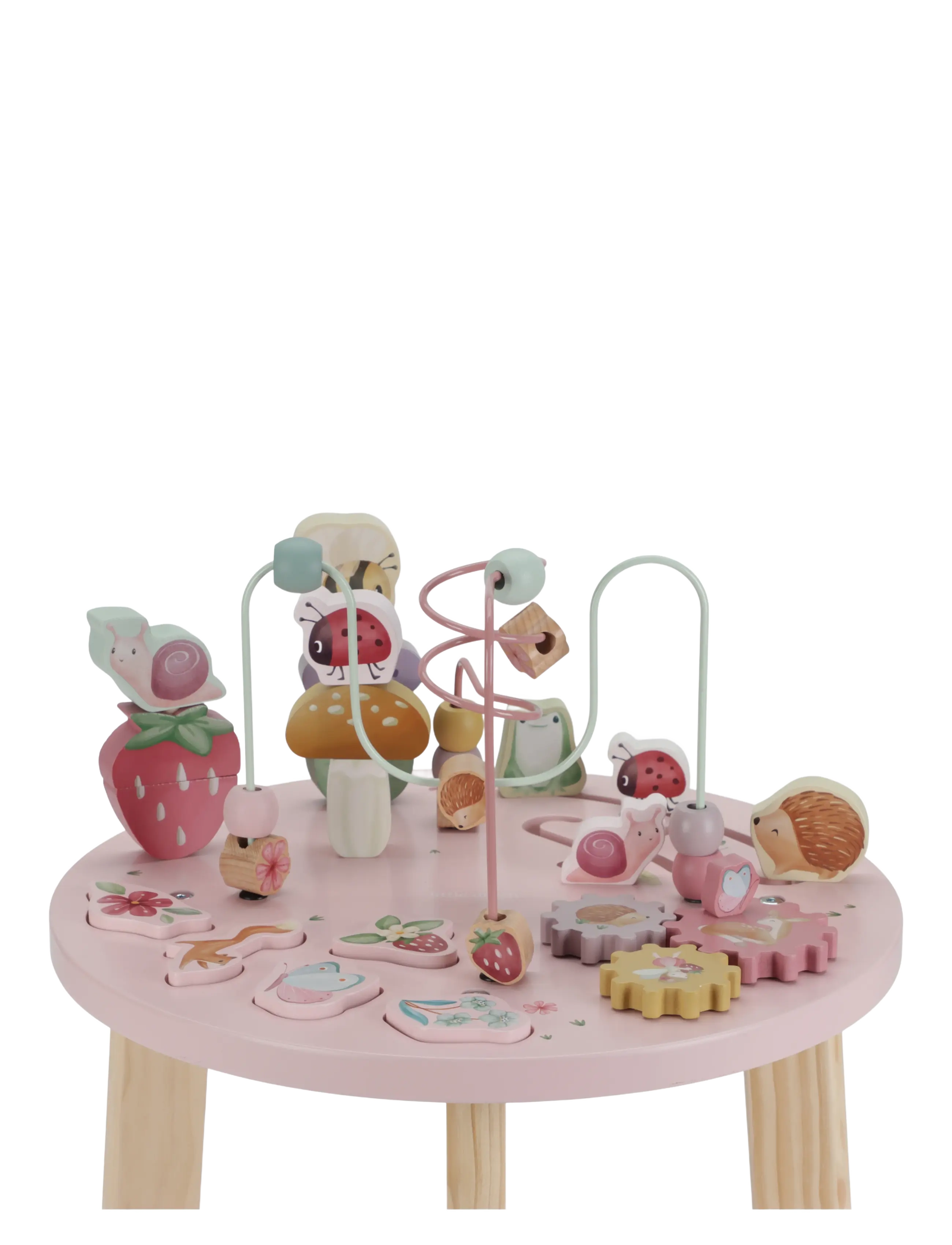 Little Dutch - Little Dutch Activity Table Fairy Garden FSC - interaktivt legetøj - pink - 2