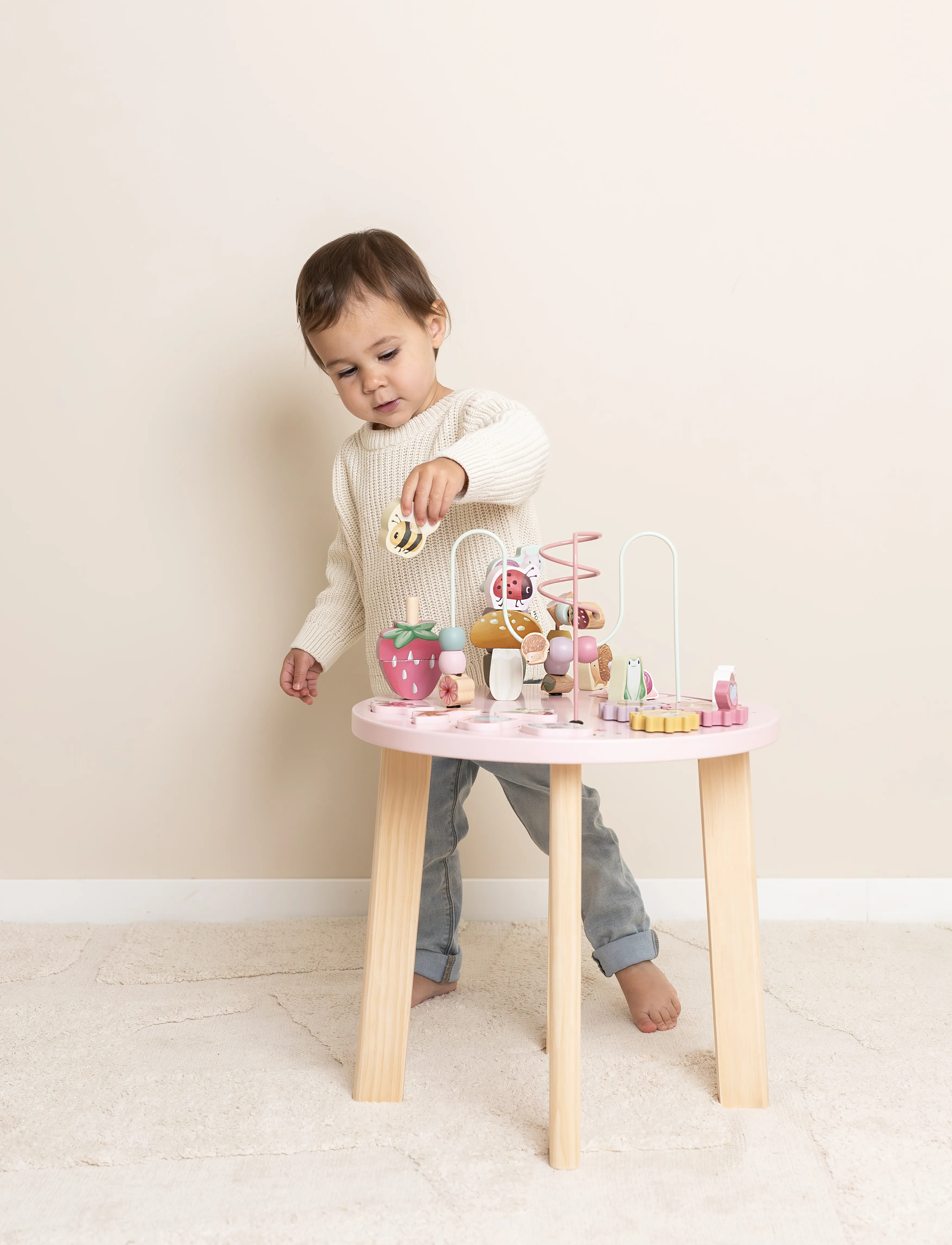 Little Dutch Activity Table Fairy Garden Fsc, Børn, Interactive Legetøj, Pink, Str: ONE SIZE
