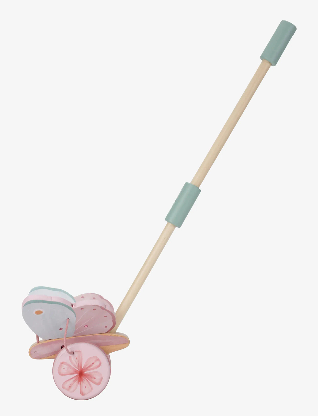 Little Dutch - Little Dutch Push-along Butterfly Fairy Garden FSC - gåstole - pink - 1