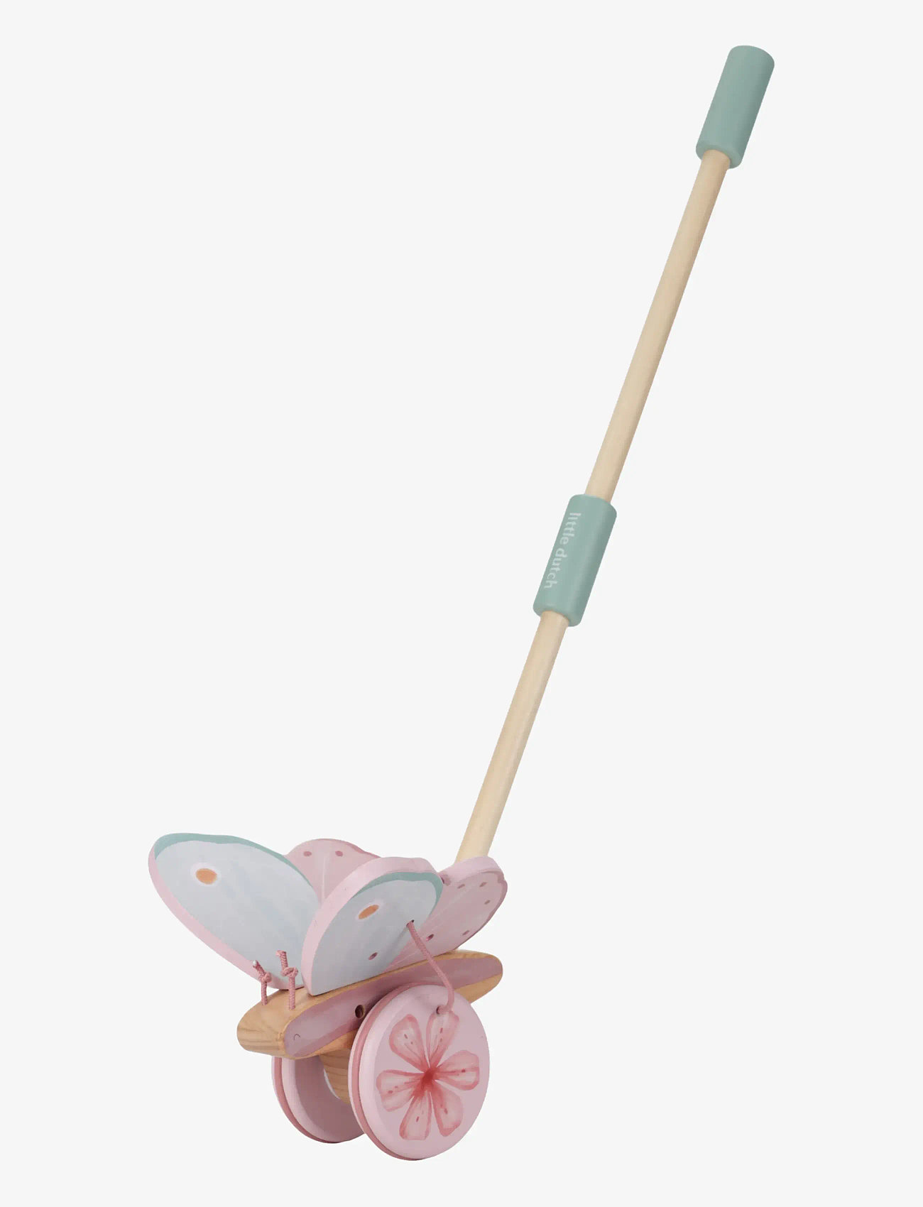 Little Dutch - Little Dutch Push-along Butterfly Fairy Garden FSC - gåstole - pink - 2