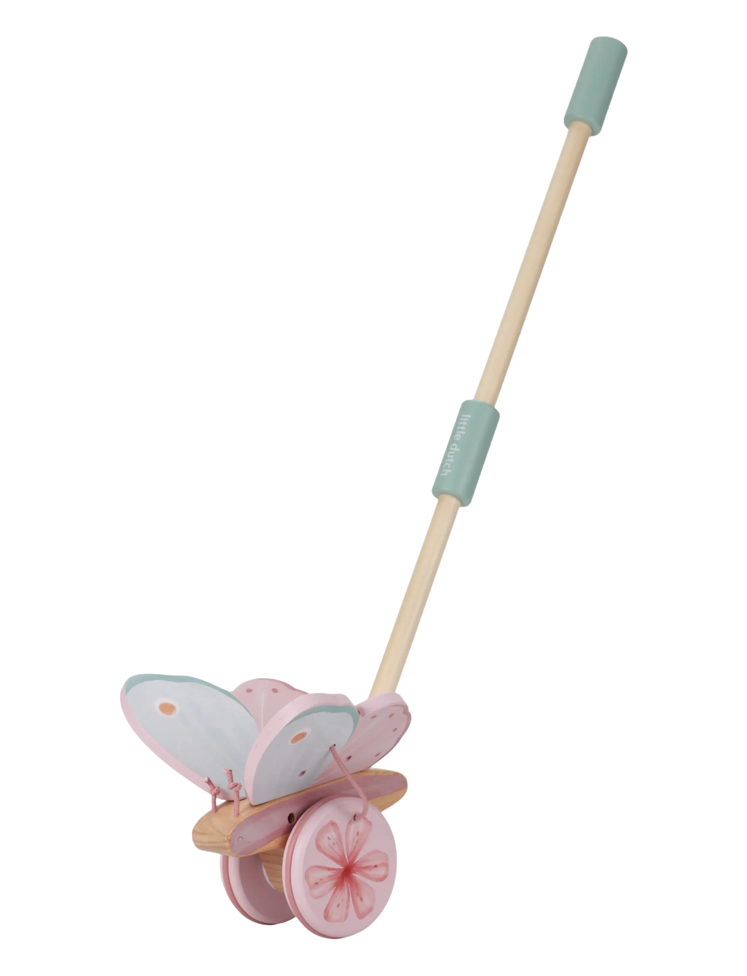 Little Dutch - Little Dutch Push-along Butterfly Fairy Garden FSC - gåstole - pink - 2