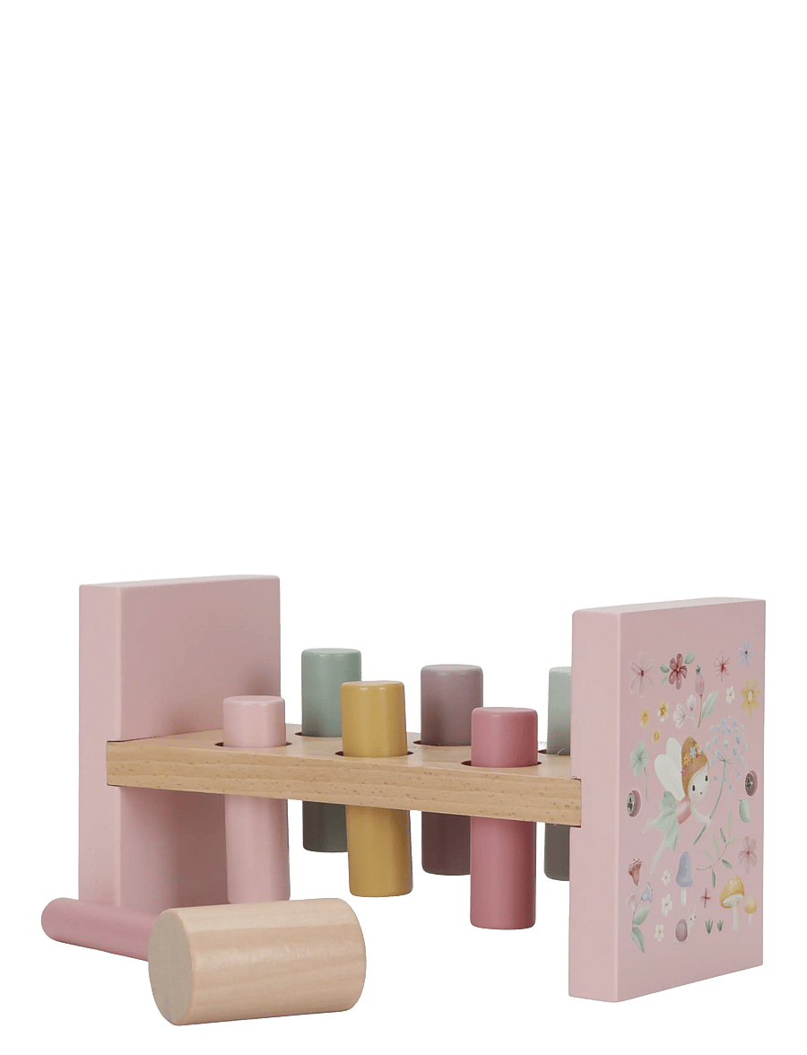 Little Dutch - Little Dutch Pounding Bench Fairy Garden FSC - bultbrädor - pink - 1