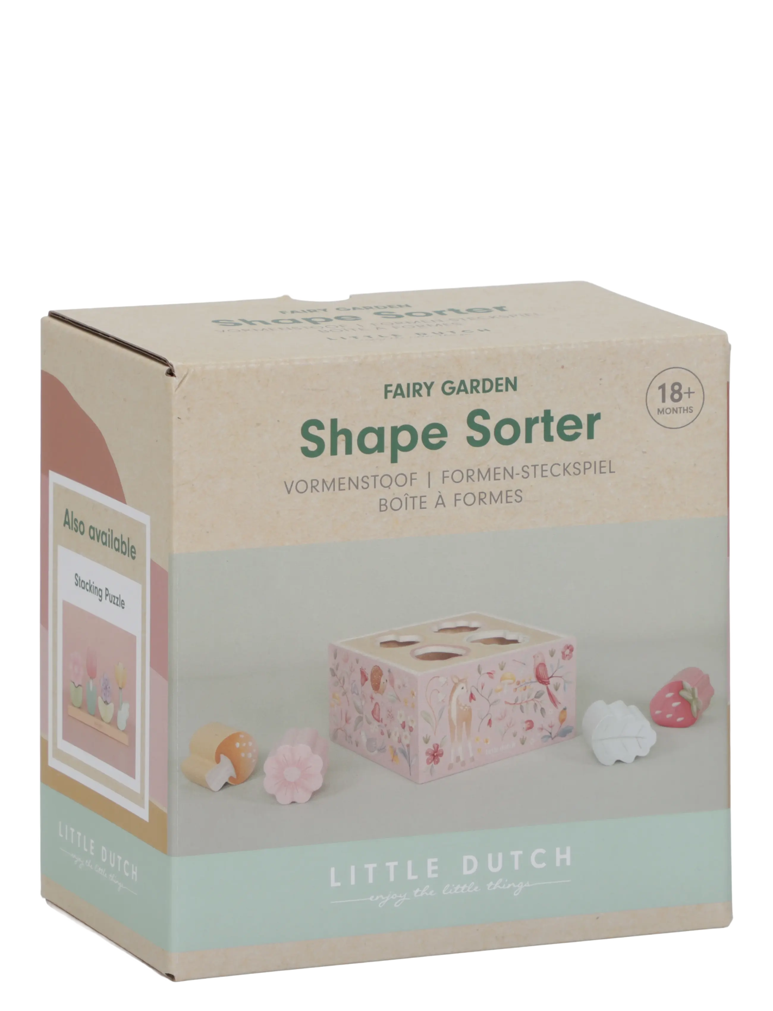 Little Dutch - Shape Sorter Fairy Garden - pink - 3