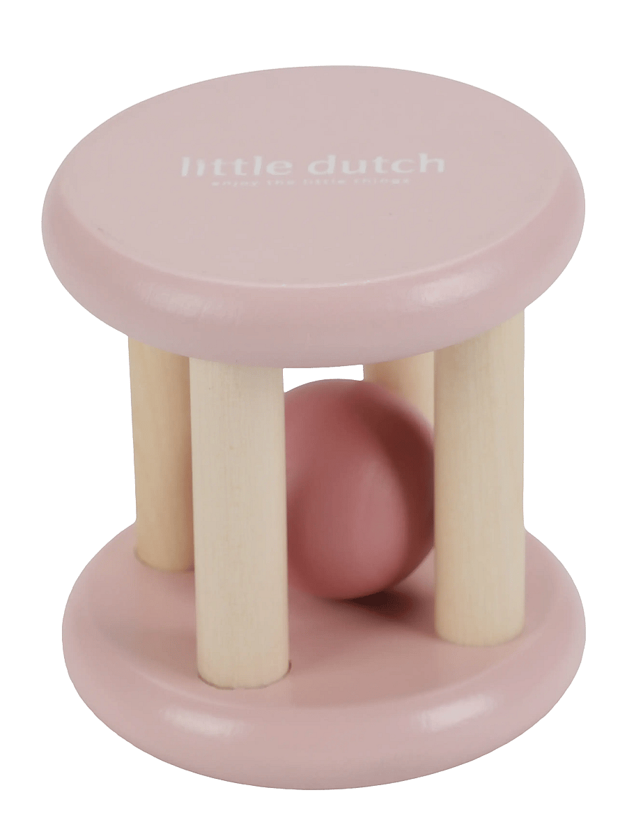 Little Dutch - Roller rattle Fairy Garden - skallror - pink - 2