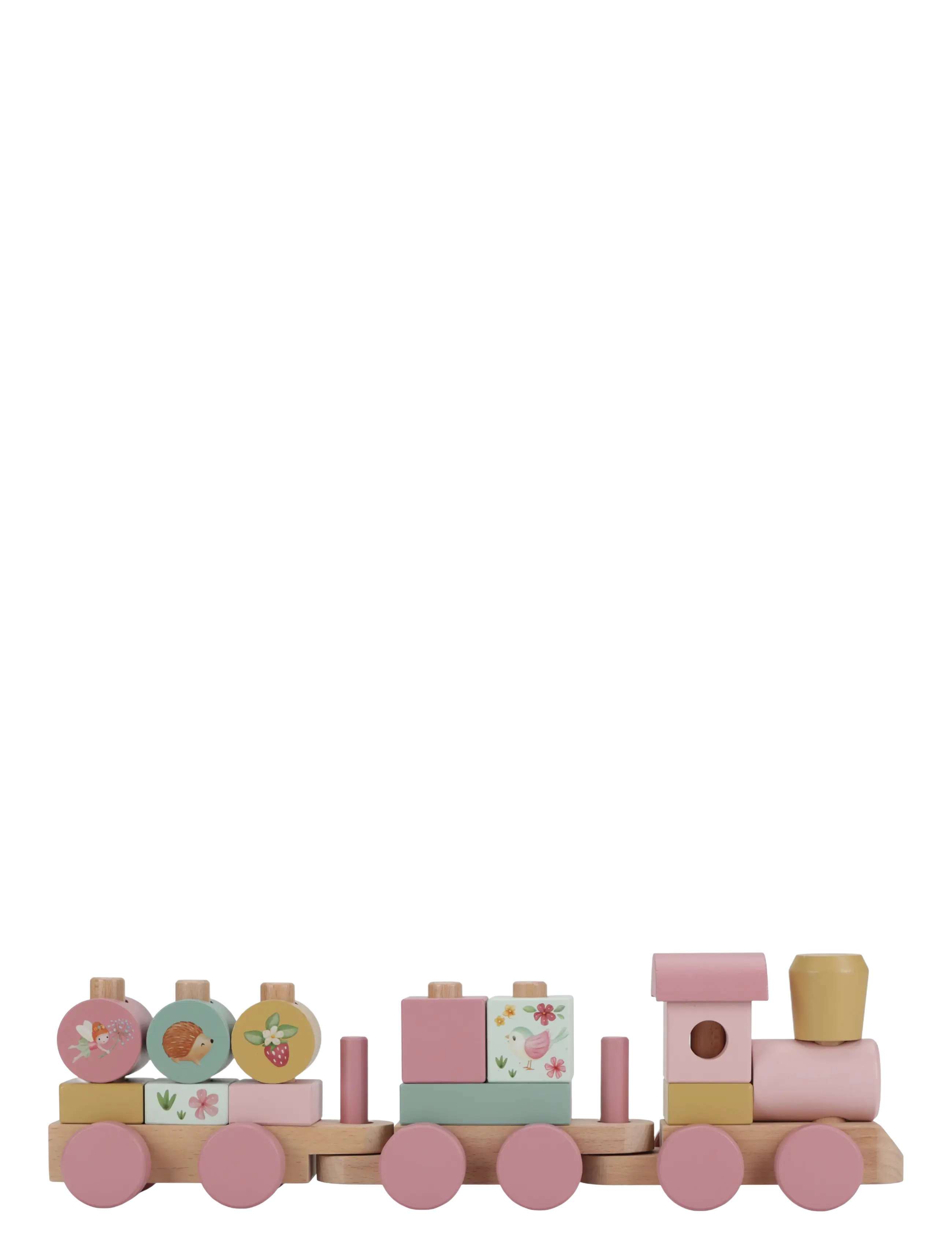 Little Dutch - Little Dutch Stacking Train Fairy Garden FSC - tog - pink - 1