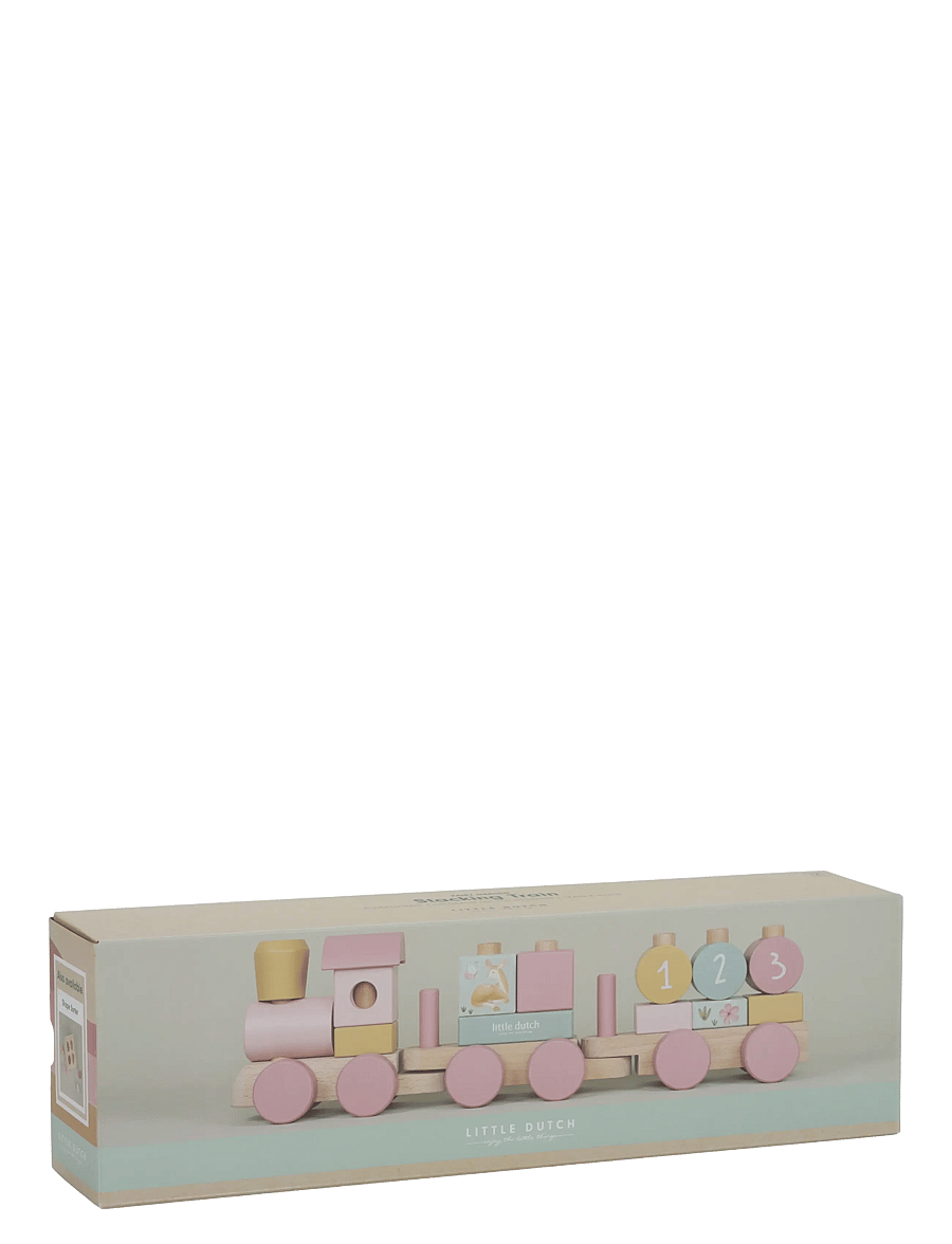 Little Dutch - Little Dutch Stacking Train Fairy Garden FSC - tog - pink - 2