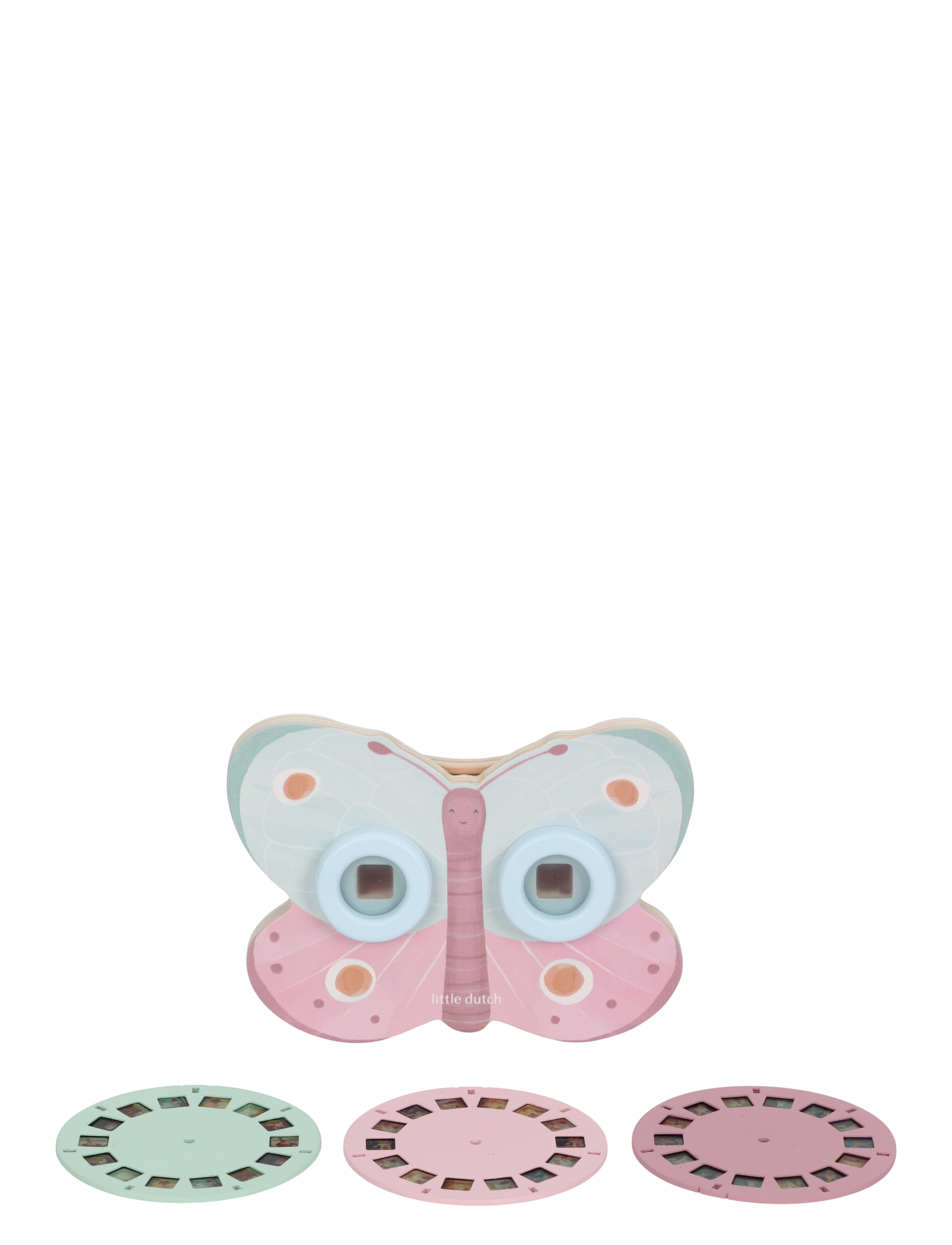 Little Dutch Story viewer - Fairy Garden - Børnebøger - PINK, GREEN / pink/rose