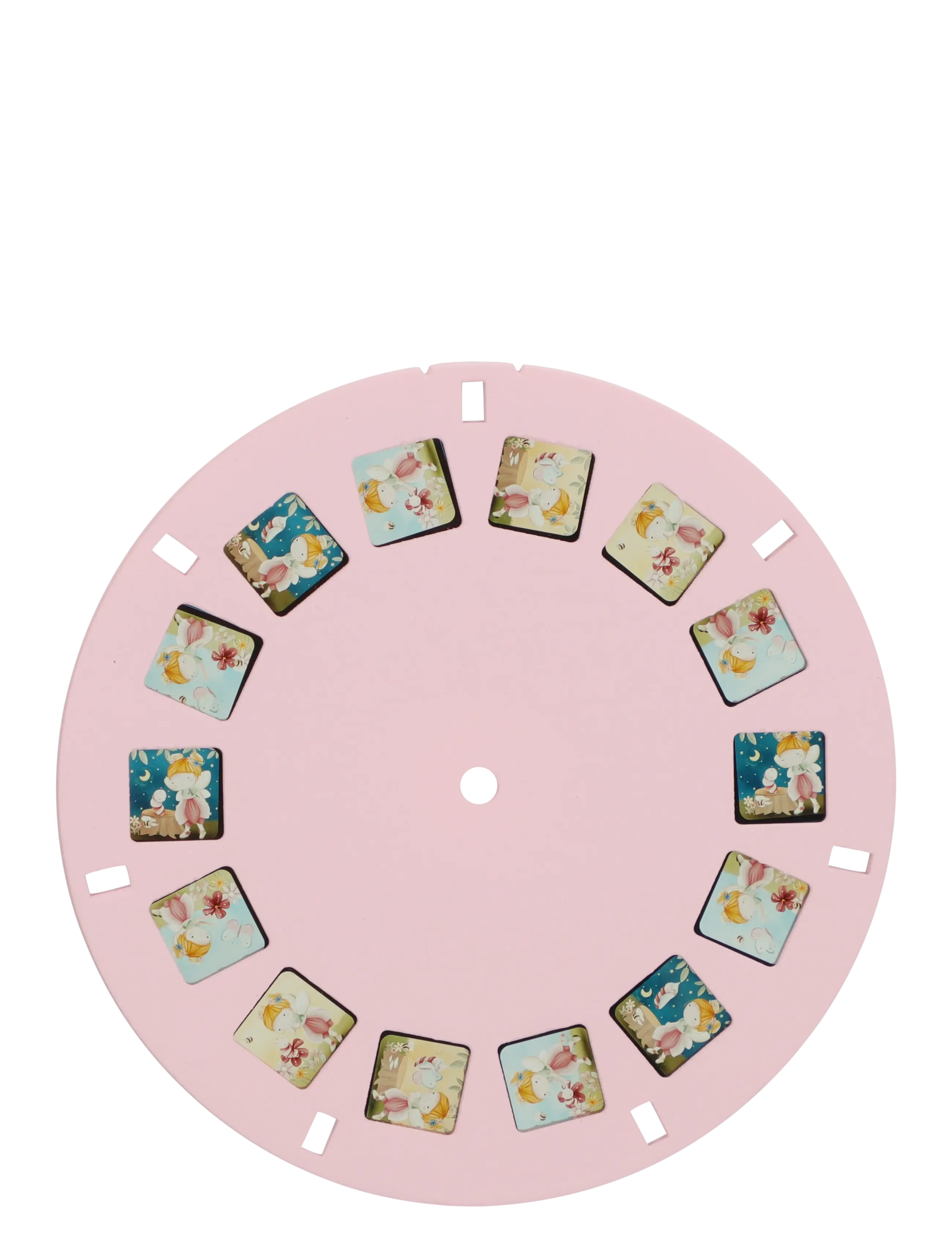 Little Dutch - Story viewer - Fairy Garden - børnebøger - pink, green - 3