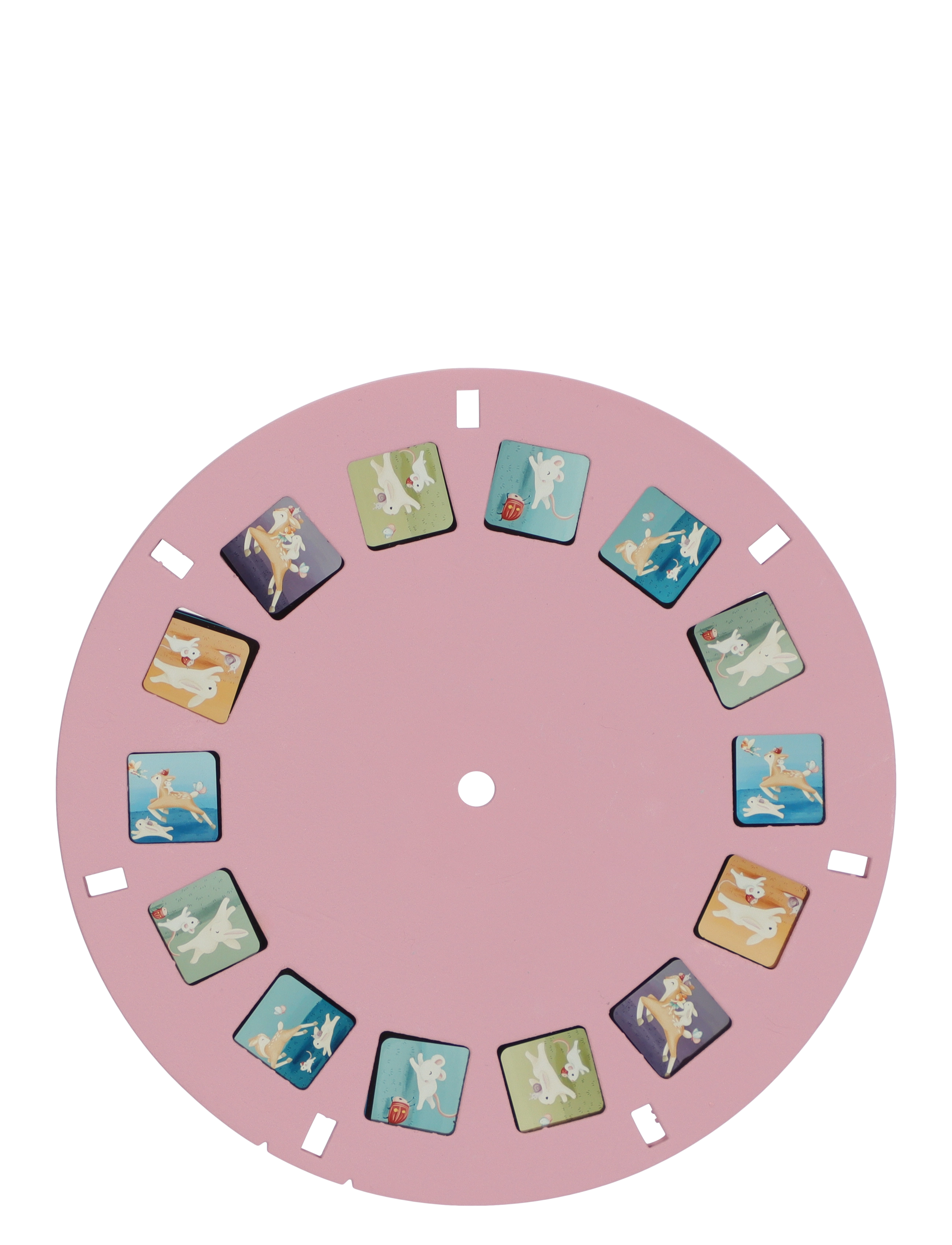 Little Dutch - Story viewer - Fairy Garden - børnebøger - pink, green - 4