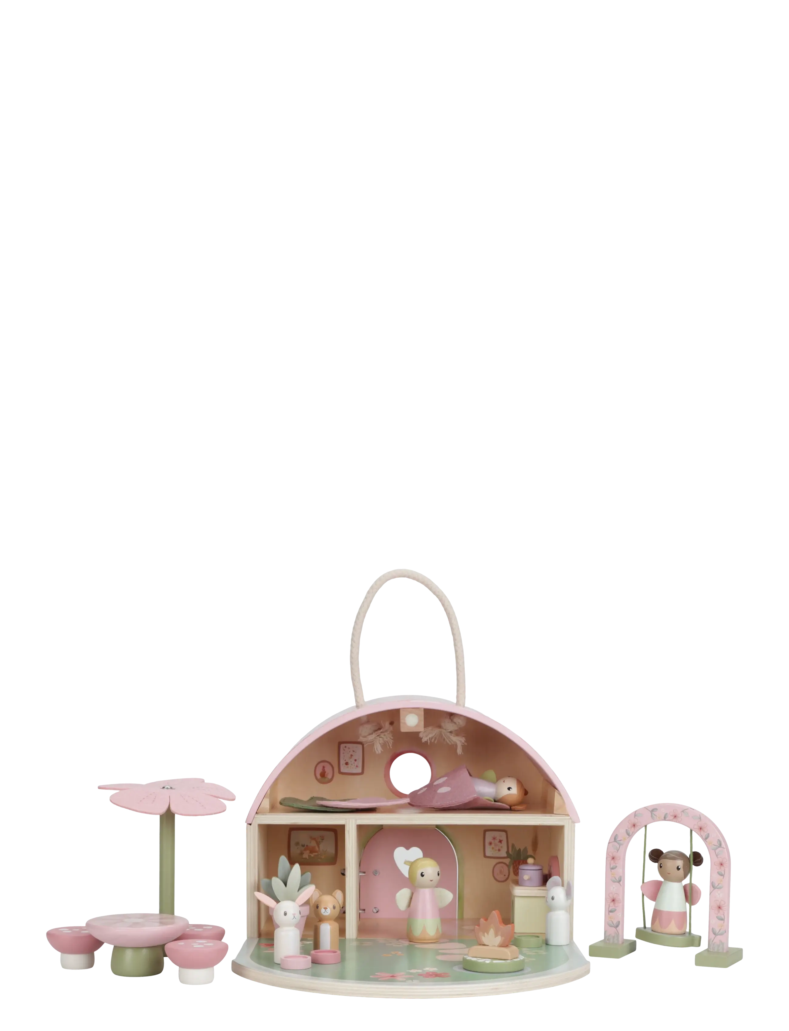 Little Dutch Fairy Dollhouse Fairy Garden, Børn, Doll Houses, Pink, Str: ONE SIZE