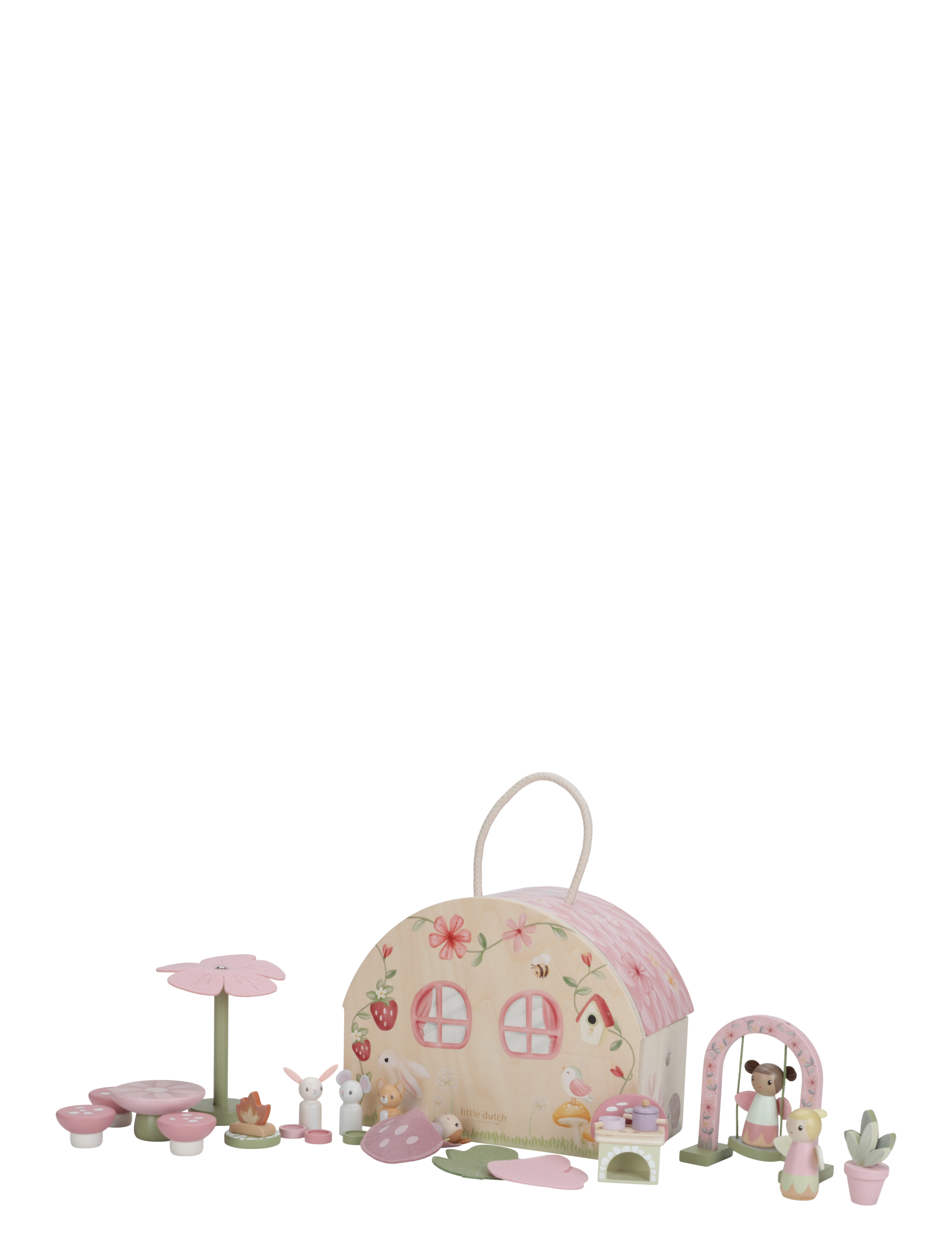 Little Dutch - Fairy Dollhouse - Fairy Garden - dukkehuse - pink - 2