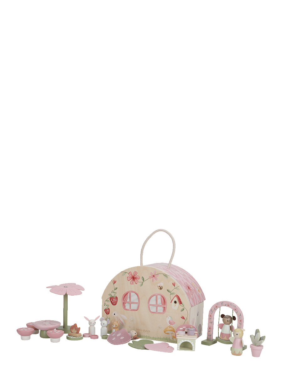 Little Dutch - Fairy Dollhouse - Fairy Garden - dockhus - pink - 2