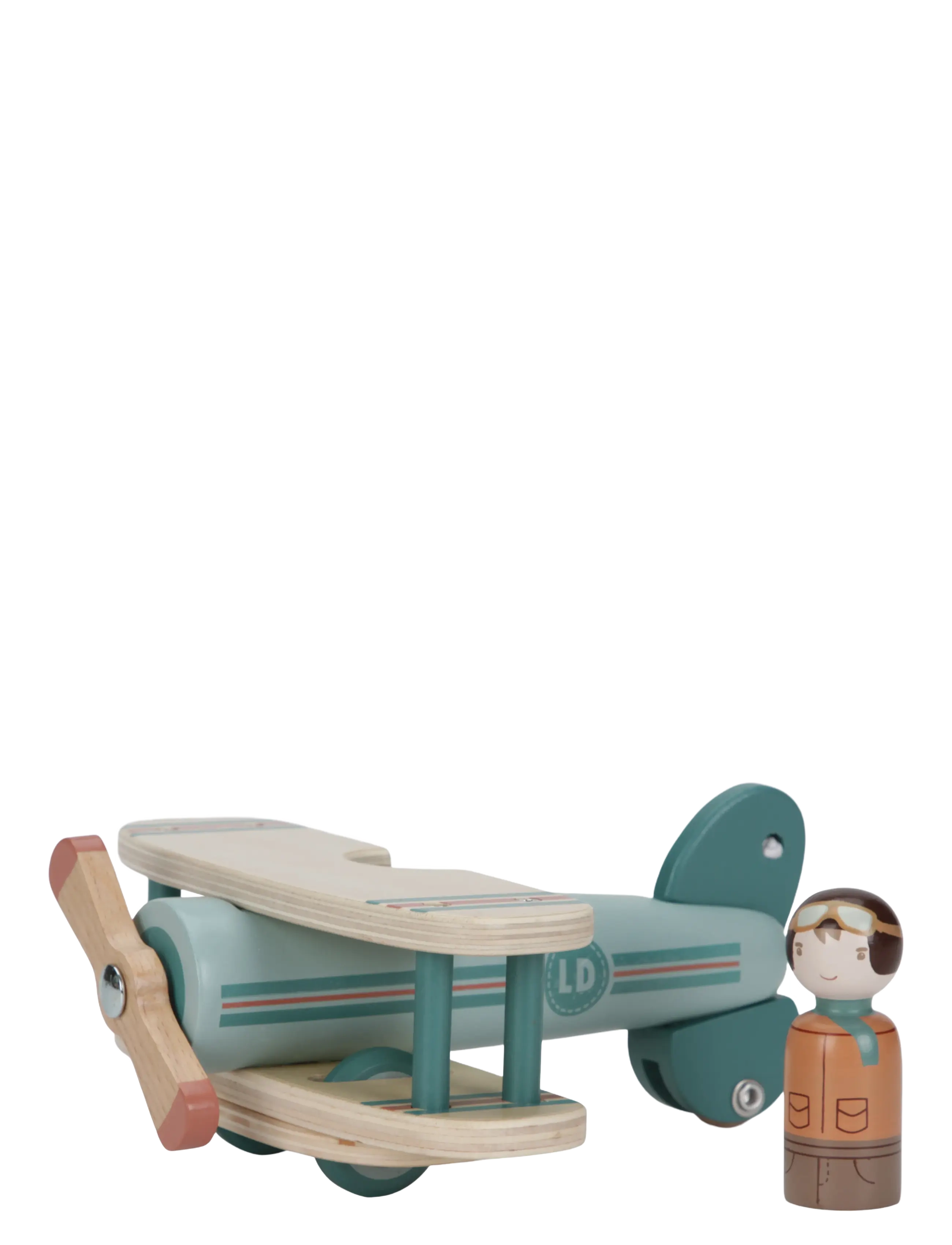 Little Dutch - Little Dutch Toy Airplane FSC - fly - blue - 2