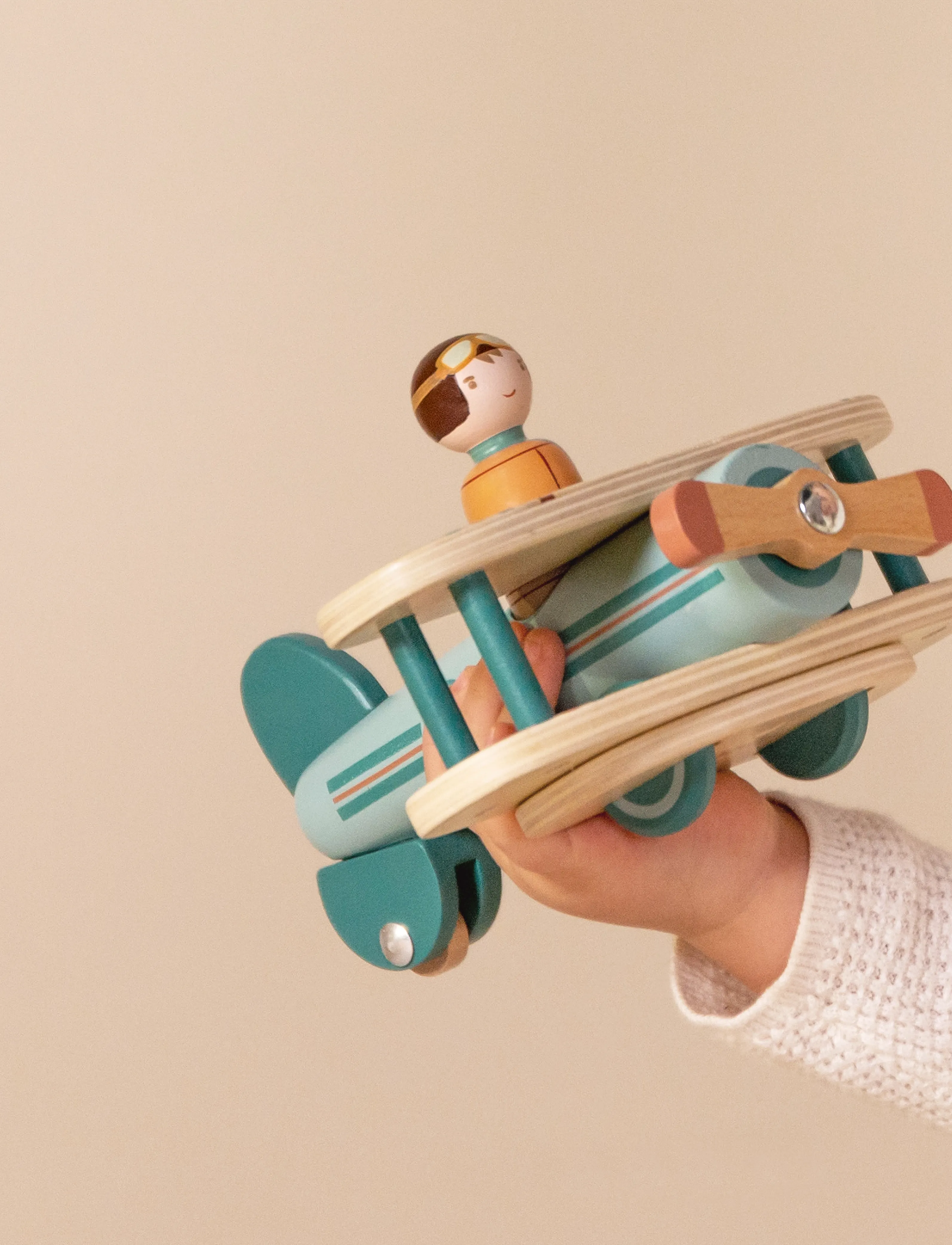 Little Dutch Little Dutch Toy Airplane Fsc, One Size, Blue, Legetøjskøretøjer > Fly, Børn