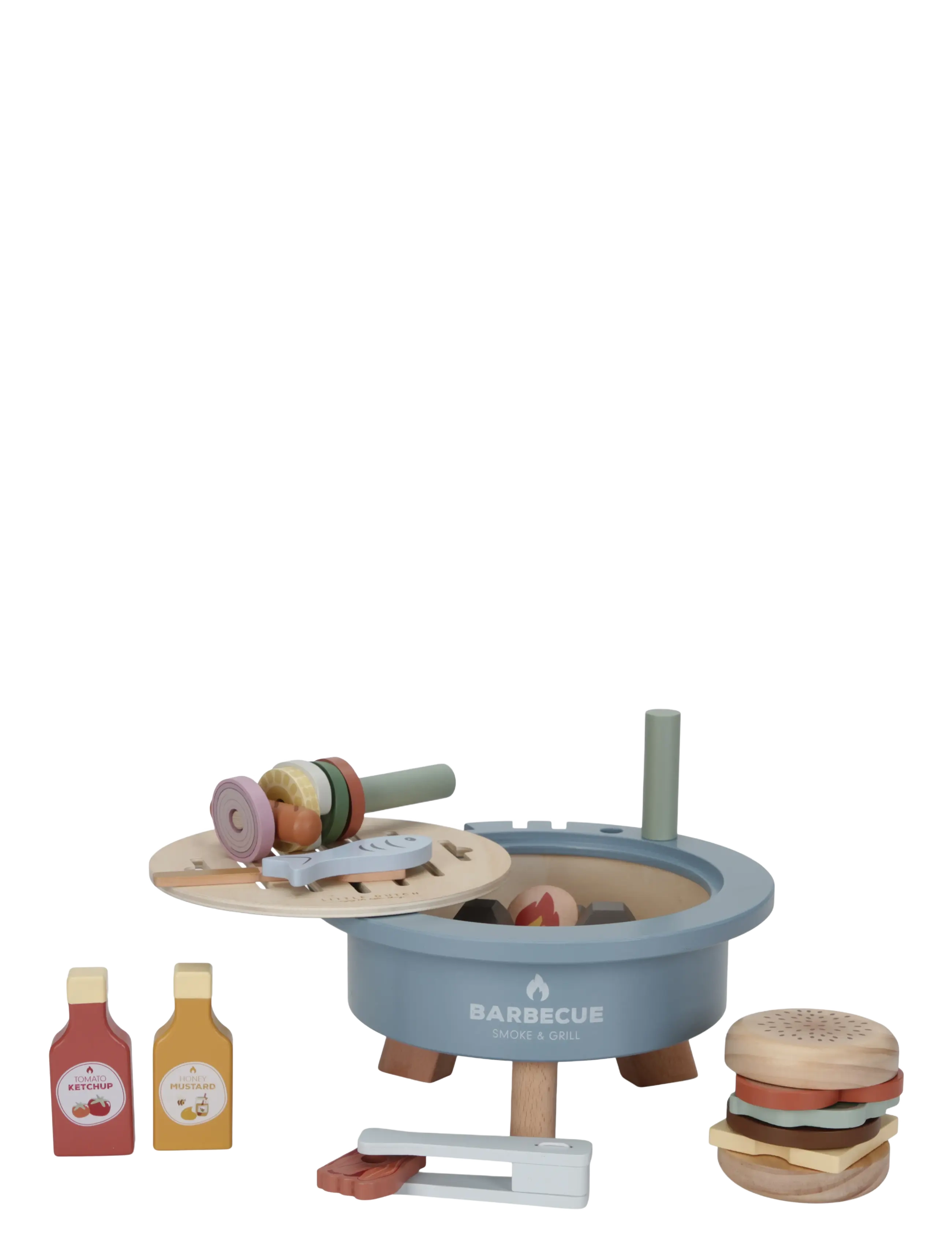 Little Dutch Little Dutch Barbeque Toy Set FSC - 4 for 3 - BLUE / blue