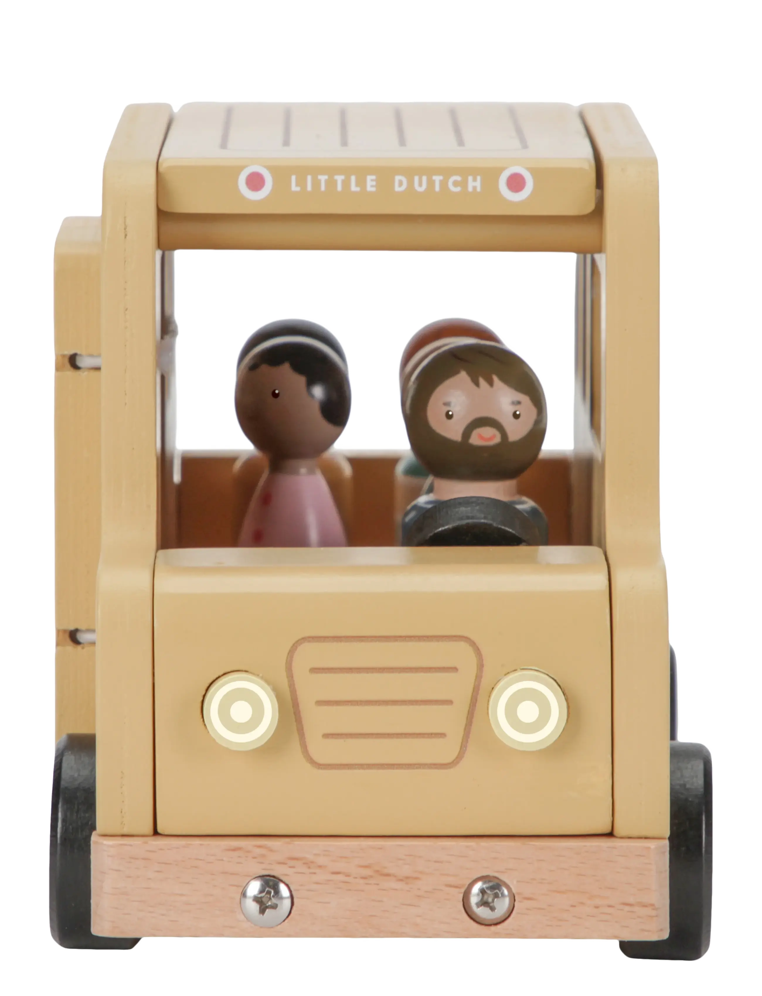 Little Dutch - Little Dutch School Bus with Figures FSC - yellow - 2