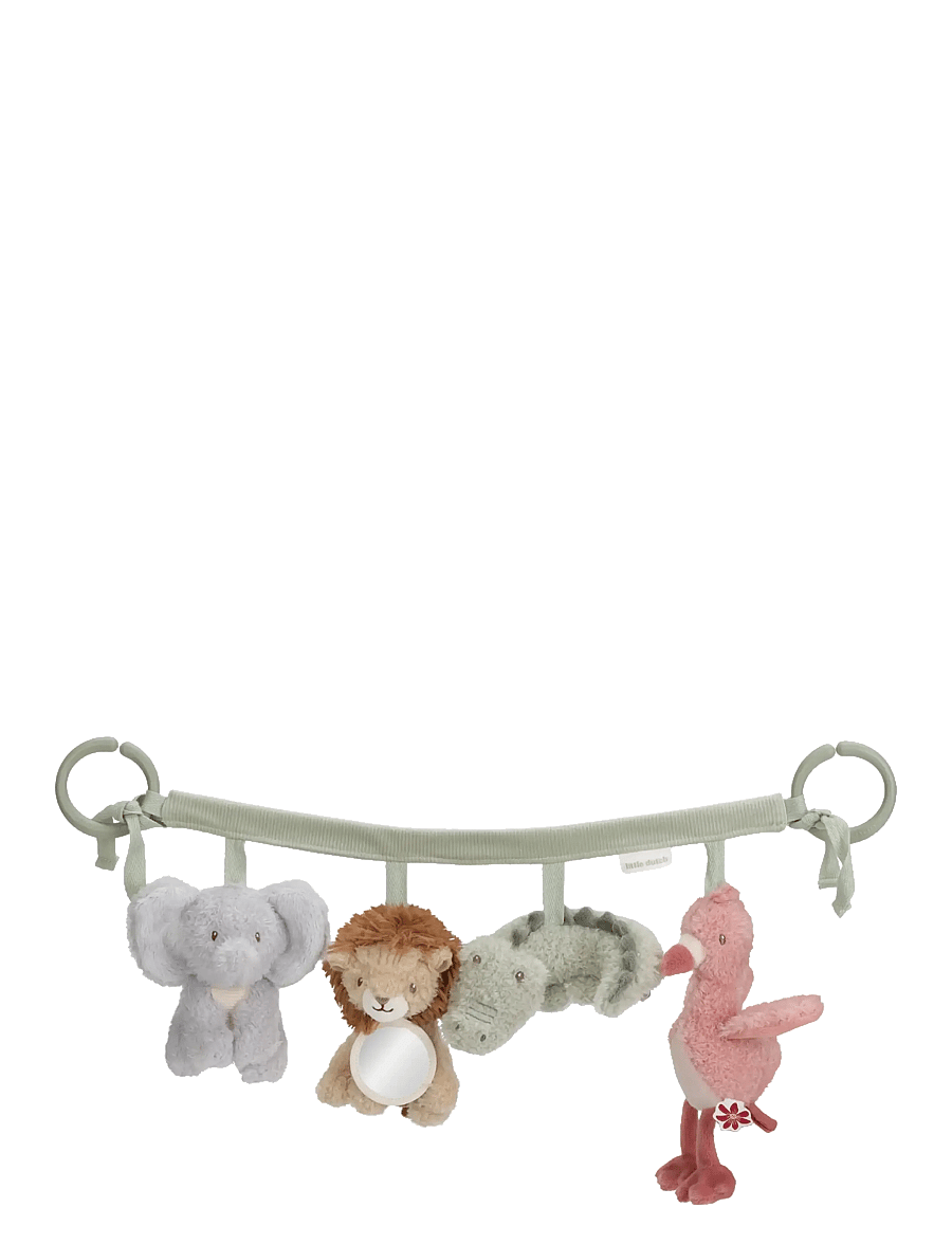 Little Dutch - Little Dutch - Toy chain - Safari Friends - barnvagnstillbehör - green - 1